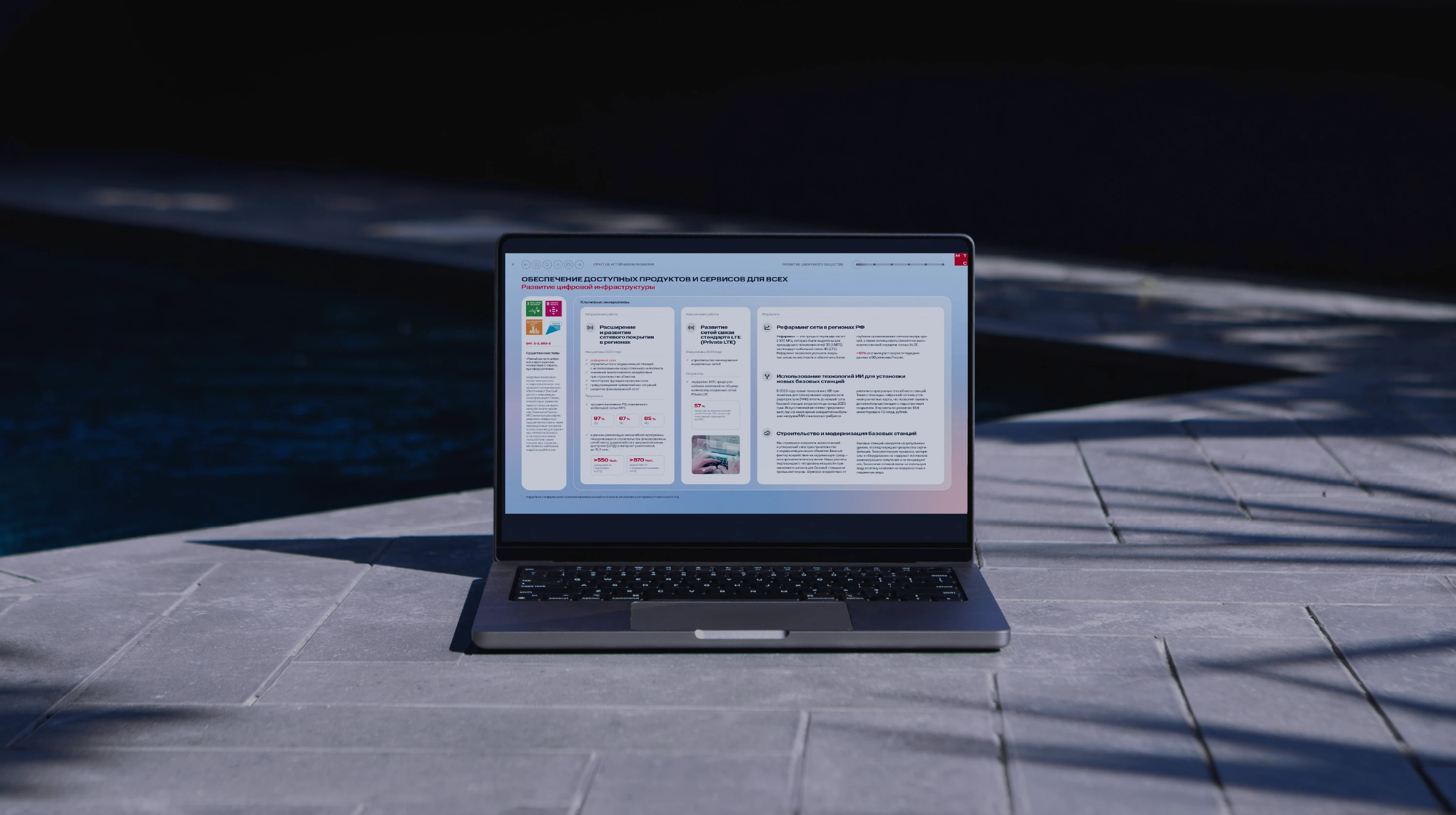 МТС | Концепция годового отчета (2024) — Изображение №10 — Графика, 3D на Dprofile