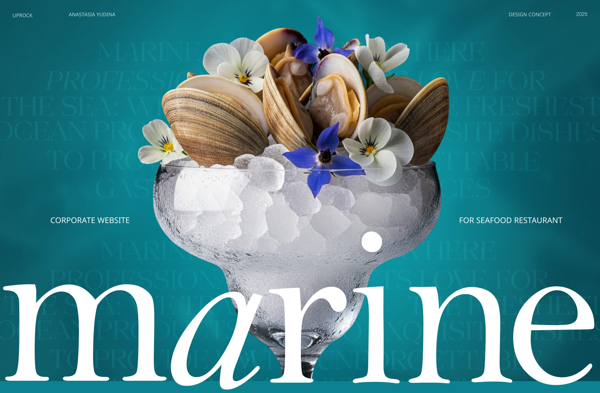 Marine restaurant [corporate website] — Изображение №1 — Интерфейсы на Dprofile