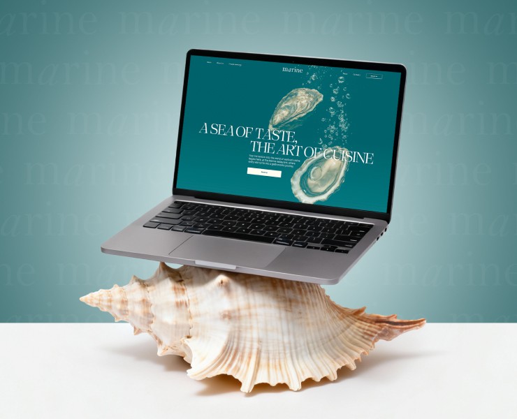 Marine restaurant [corporate website] — Интерфейсы на Dprofile