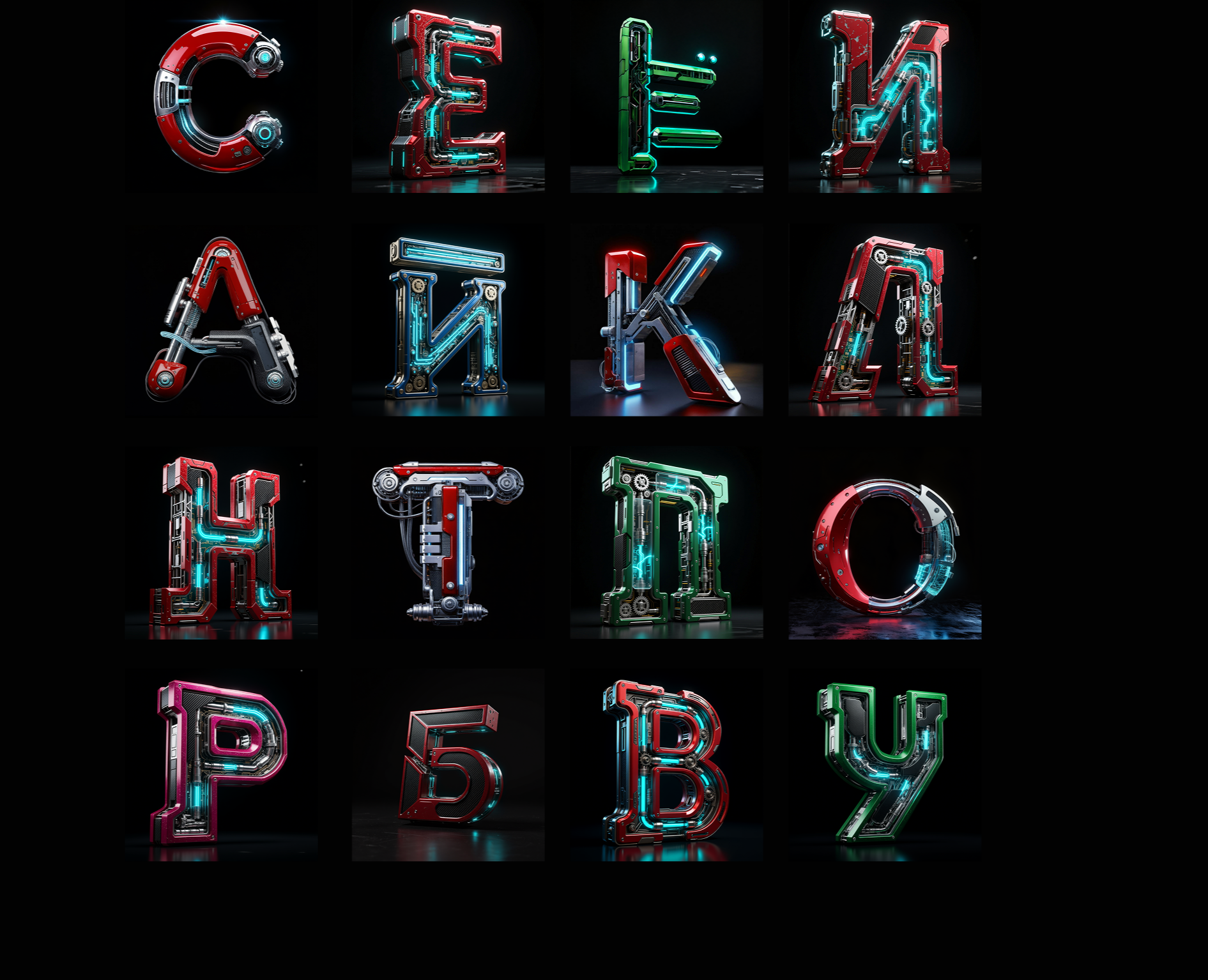 Буквоботы на Dprofile