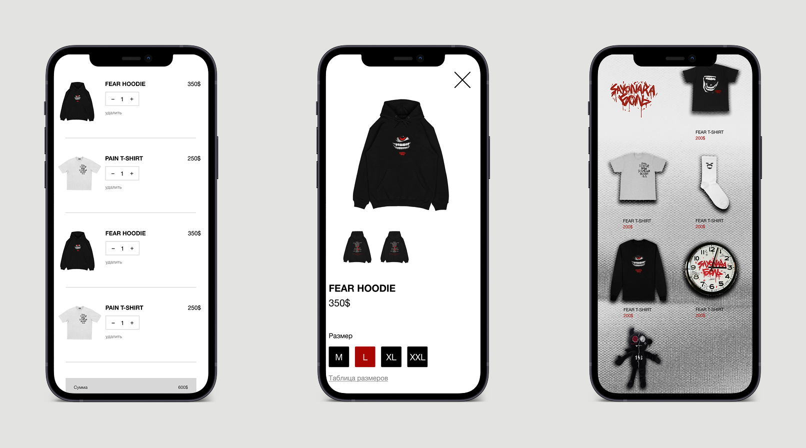 ЭЛДЖЕЙ | SAYONARA SHOP | Web Design — Изображение №9 — Интерфейсы на Dprofile