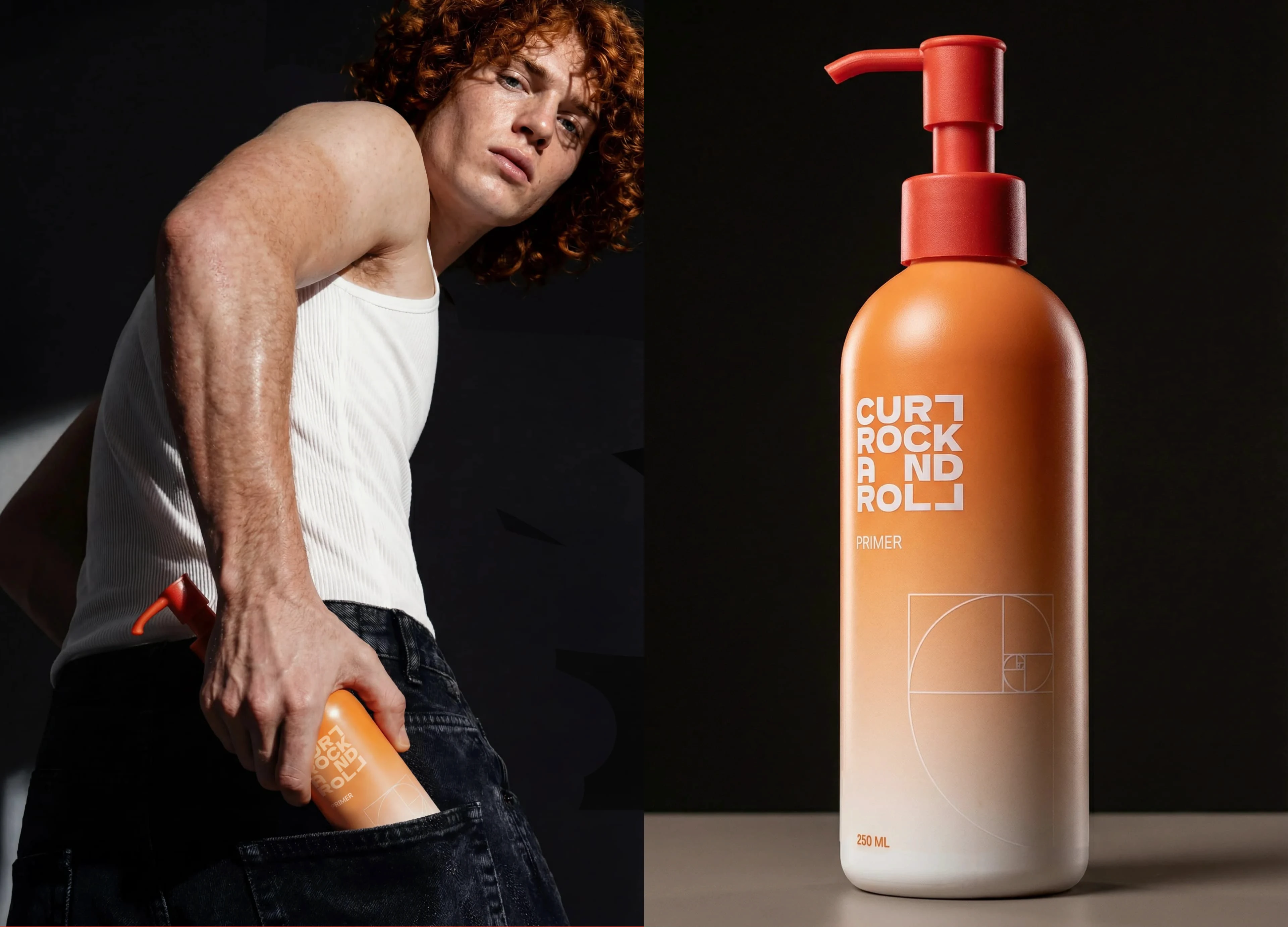 CURL ROCK AND ROLL | Rebranding + Packaging — Изображение №12 — Брендинг на Dprofile