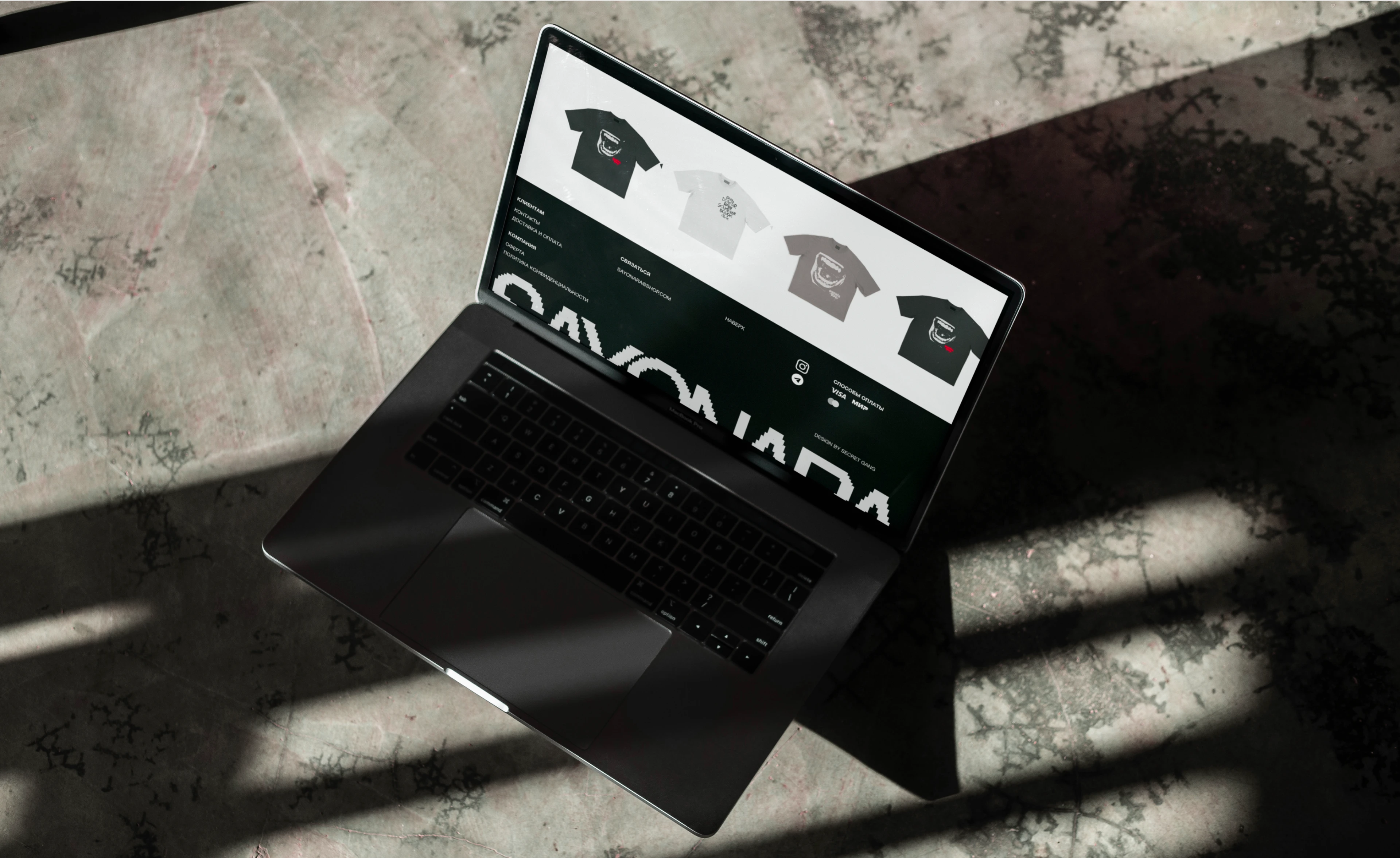 ЭЛДЖЕЙ | SAYONARA SHOP | Web Design — Изображение №6 — Интерфейсы на Dprofile