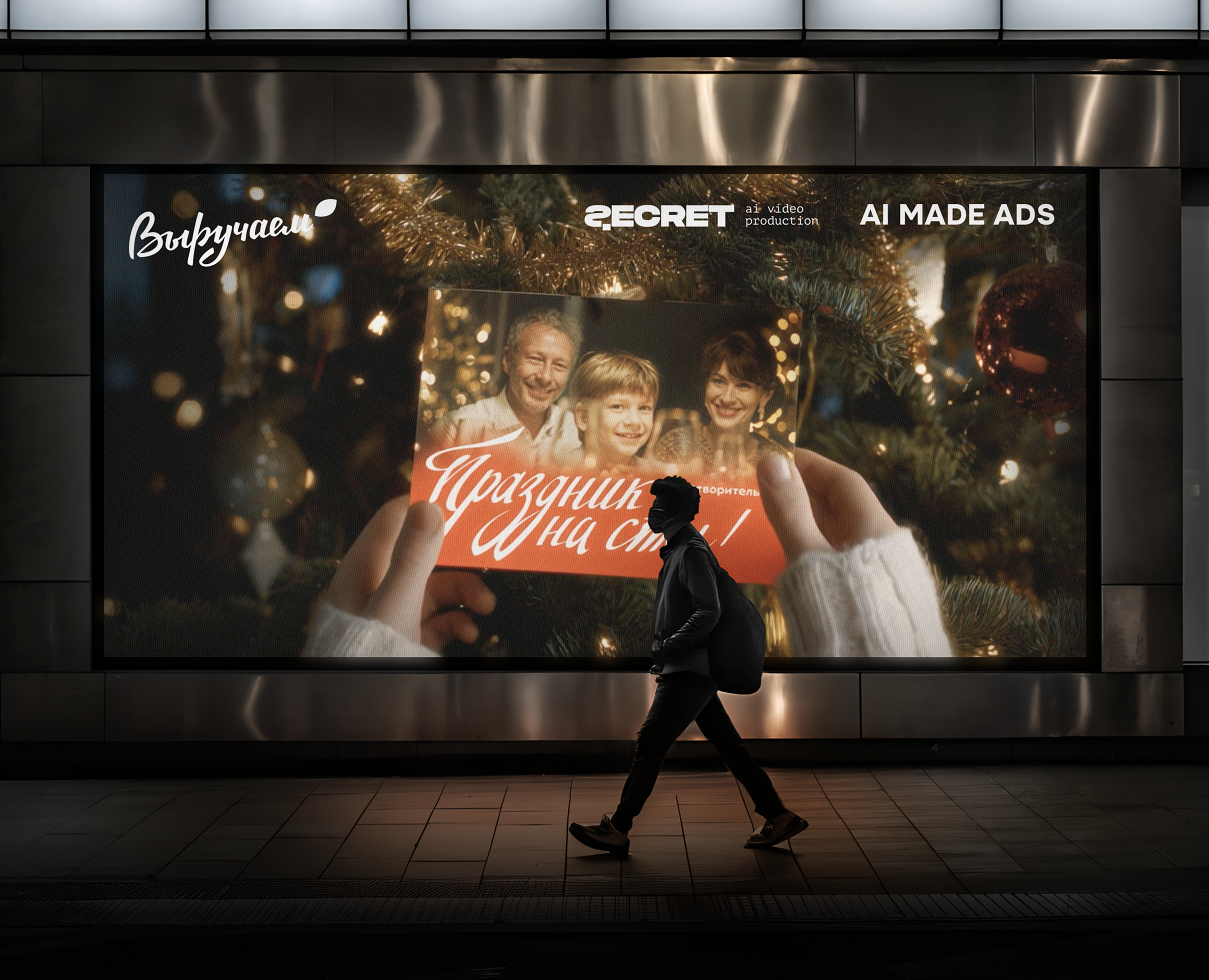 ВЫРУЧАЕМ. Х5 | Ai Made Ads — Анимация, Маркетинг на Dprofile