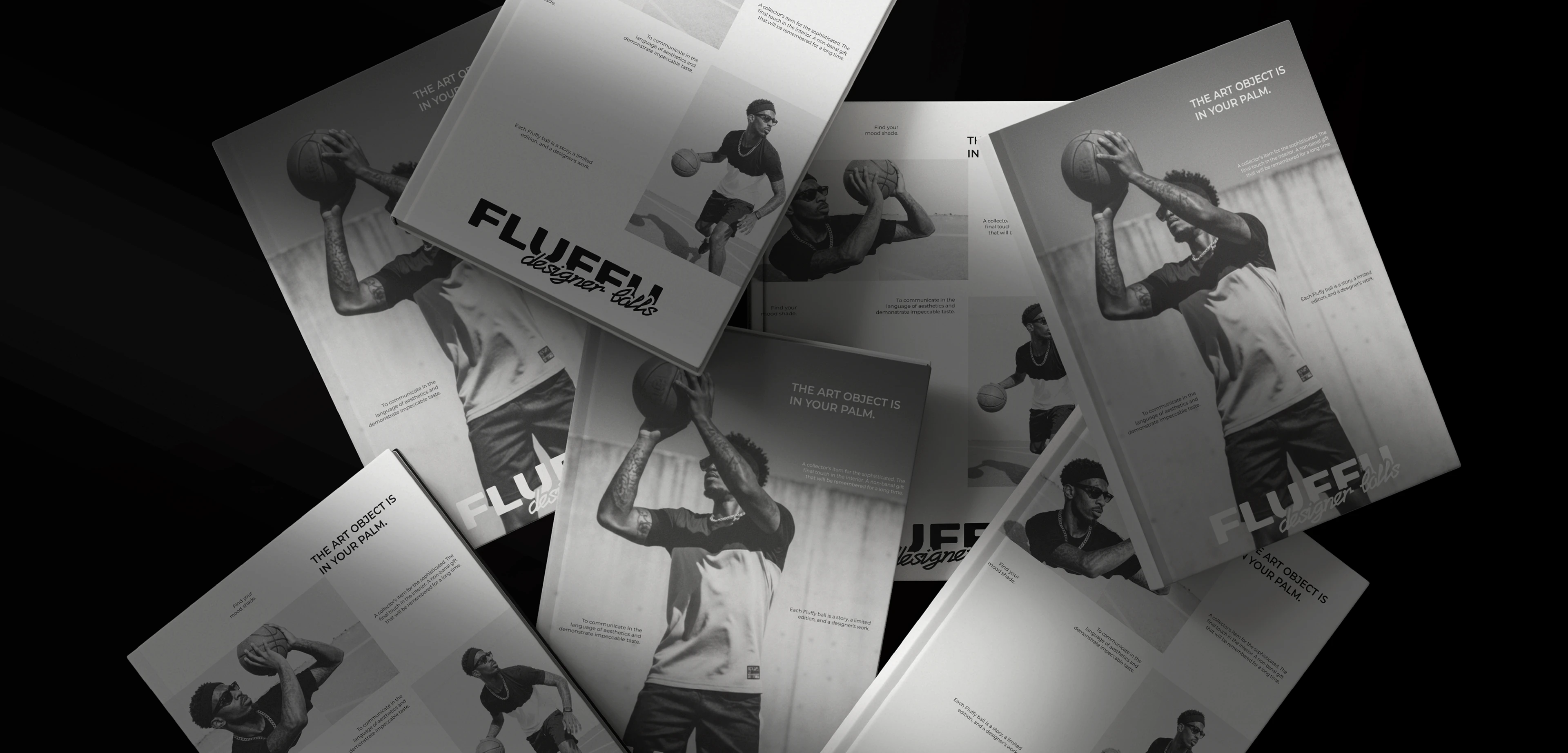 FLUFFY / Фирменный стиль для бренда дизайнерских мячей — Изображение №14 — Брендинг, Графика на Dprofile