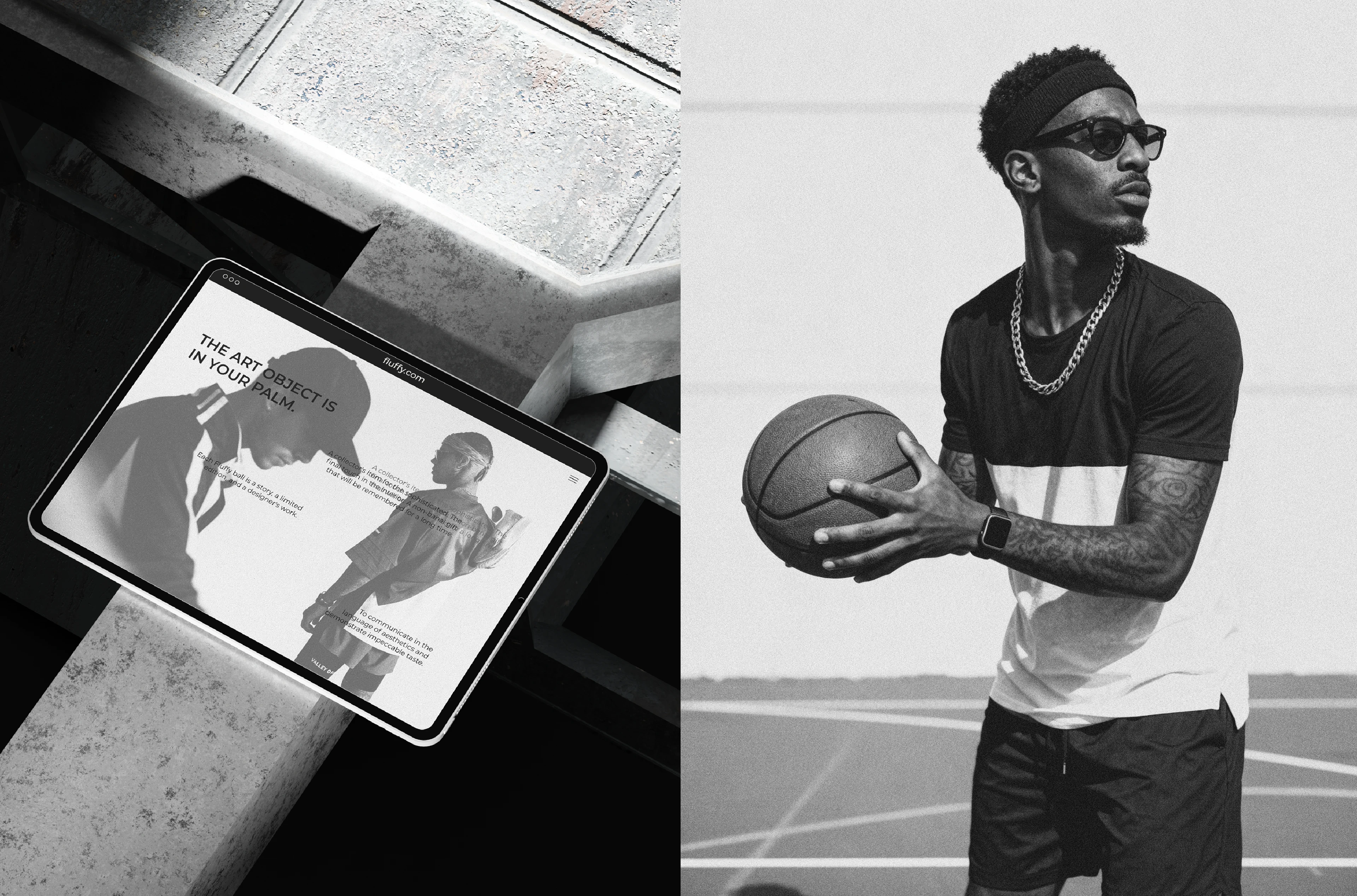 FLUFFY / Фирменный стиль для бренда дизайнерских мячей — Изображение №12 — Брендинг, Графика на Dprofile