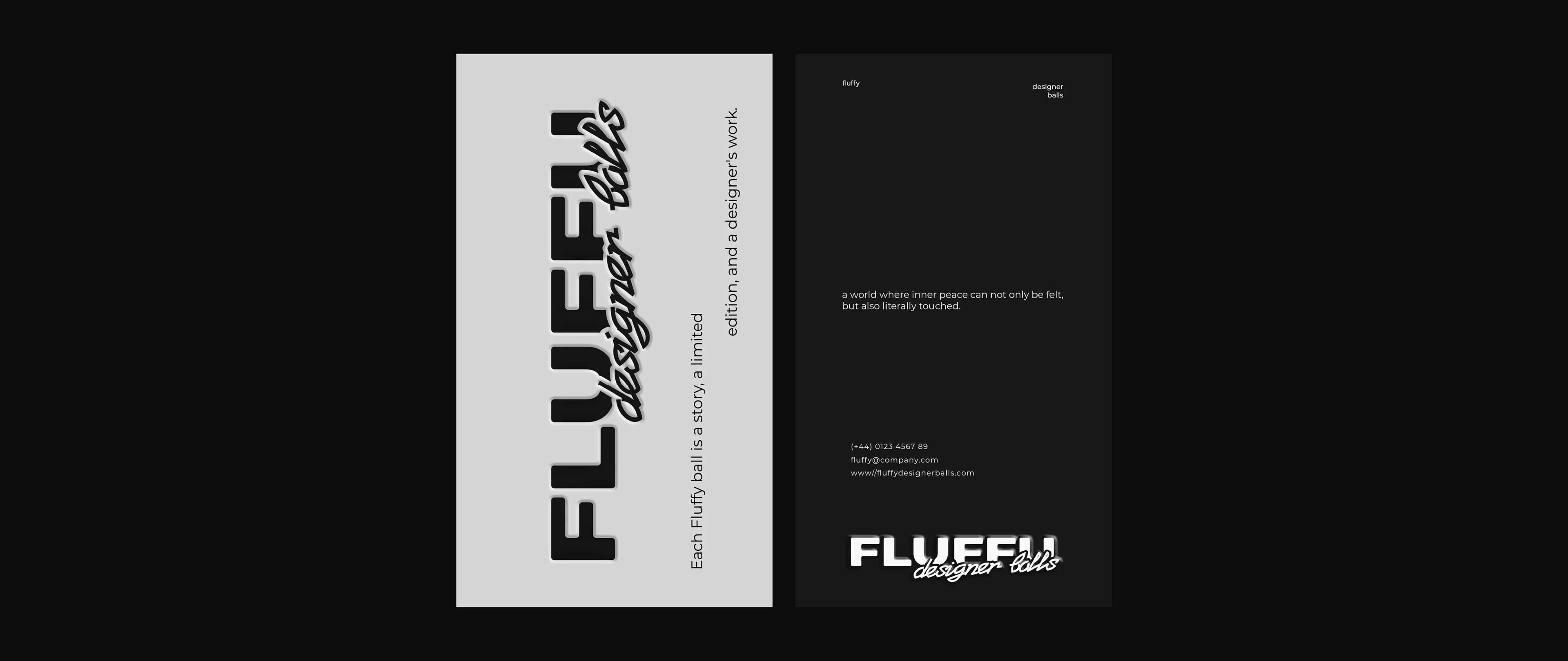 FLUFFY / Фирменный стиль для бренда дизайнерских мячей — Изображение №9 — Брендинг, Графика на Dprofile