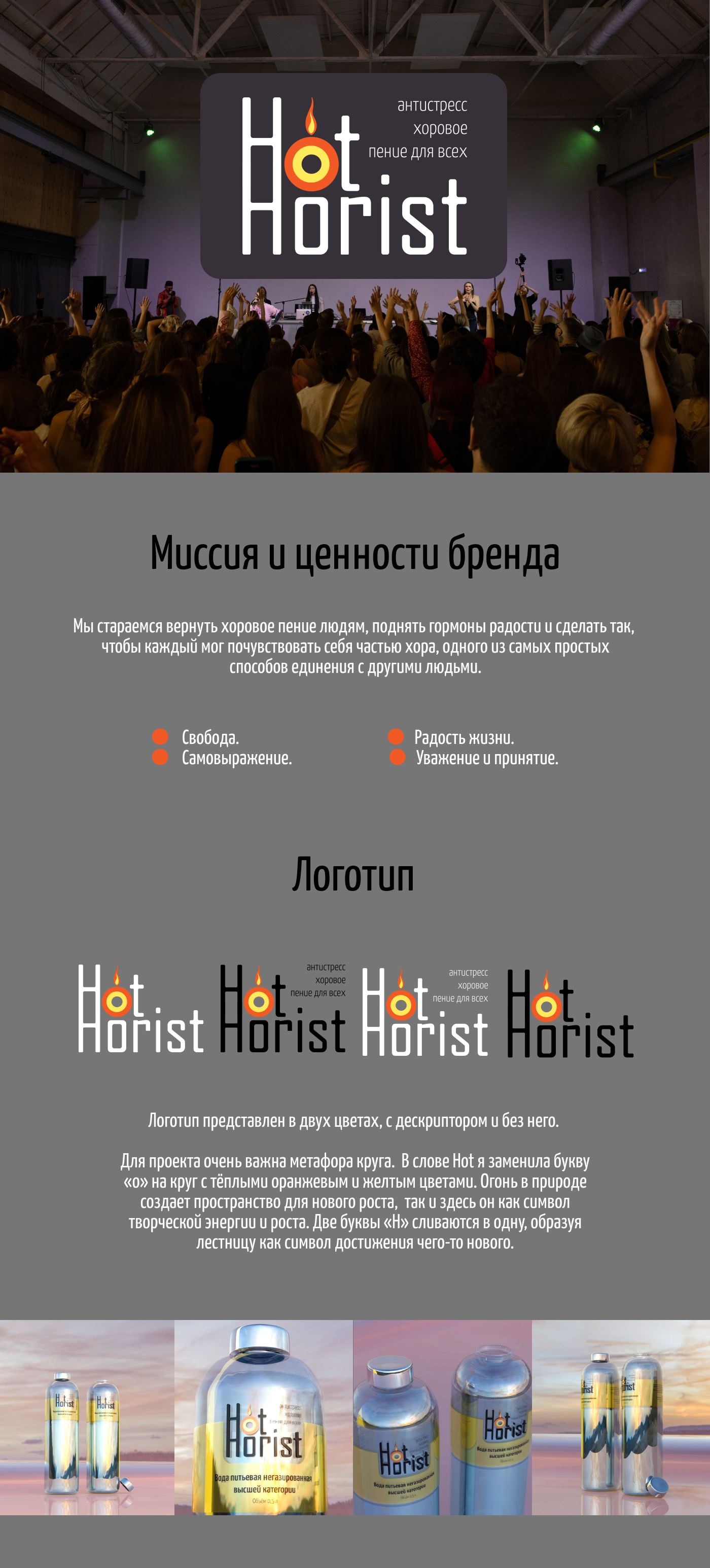 Разработка фирменного стиля для проекта Hot Horist — Изображение №1 — Брендинг на Dprofile