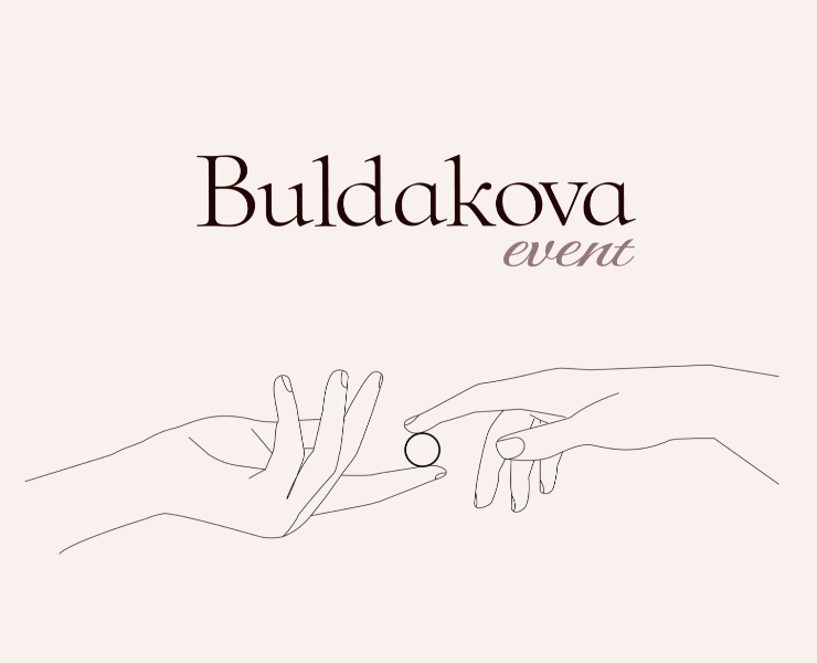 Разработка айдентики  для ивент-агентства   Buldakovaevent — Брендинг на Dprofile