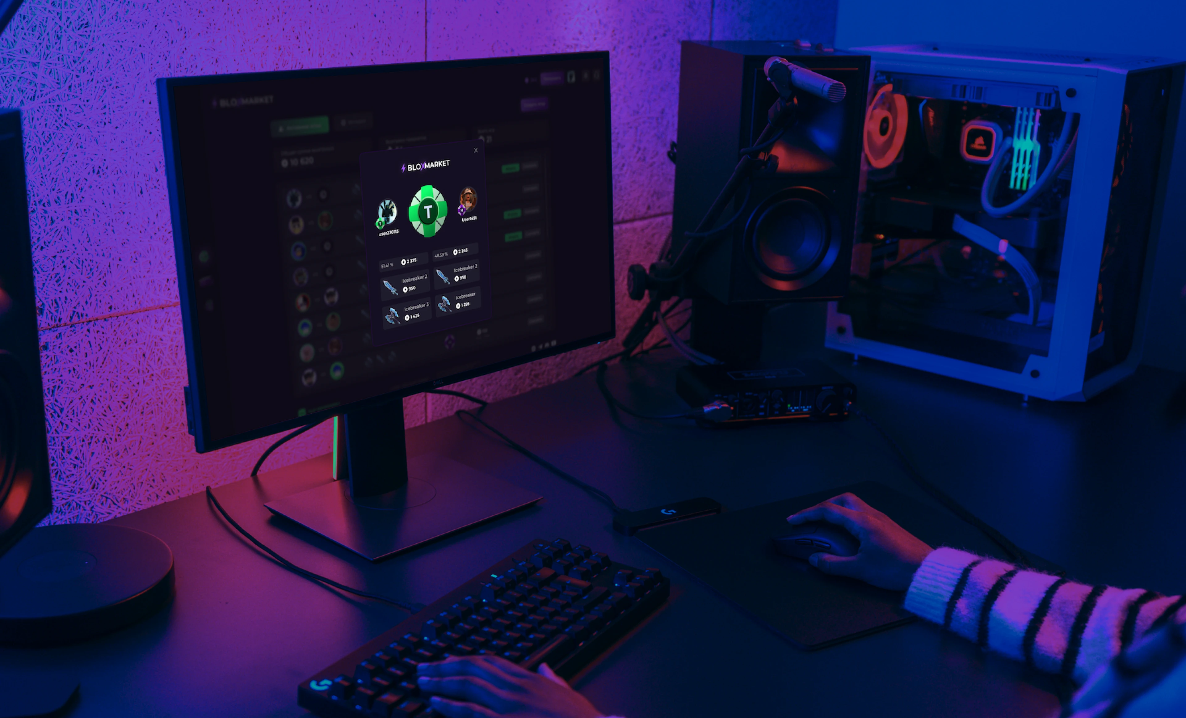 BloxMarket | UX/UI design — Изображение №11 — Интерфейсы, Брендинг на Dprofile