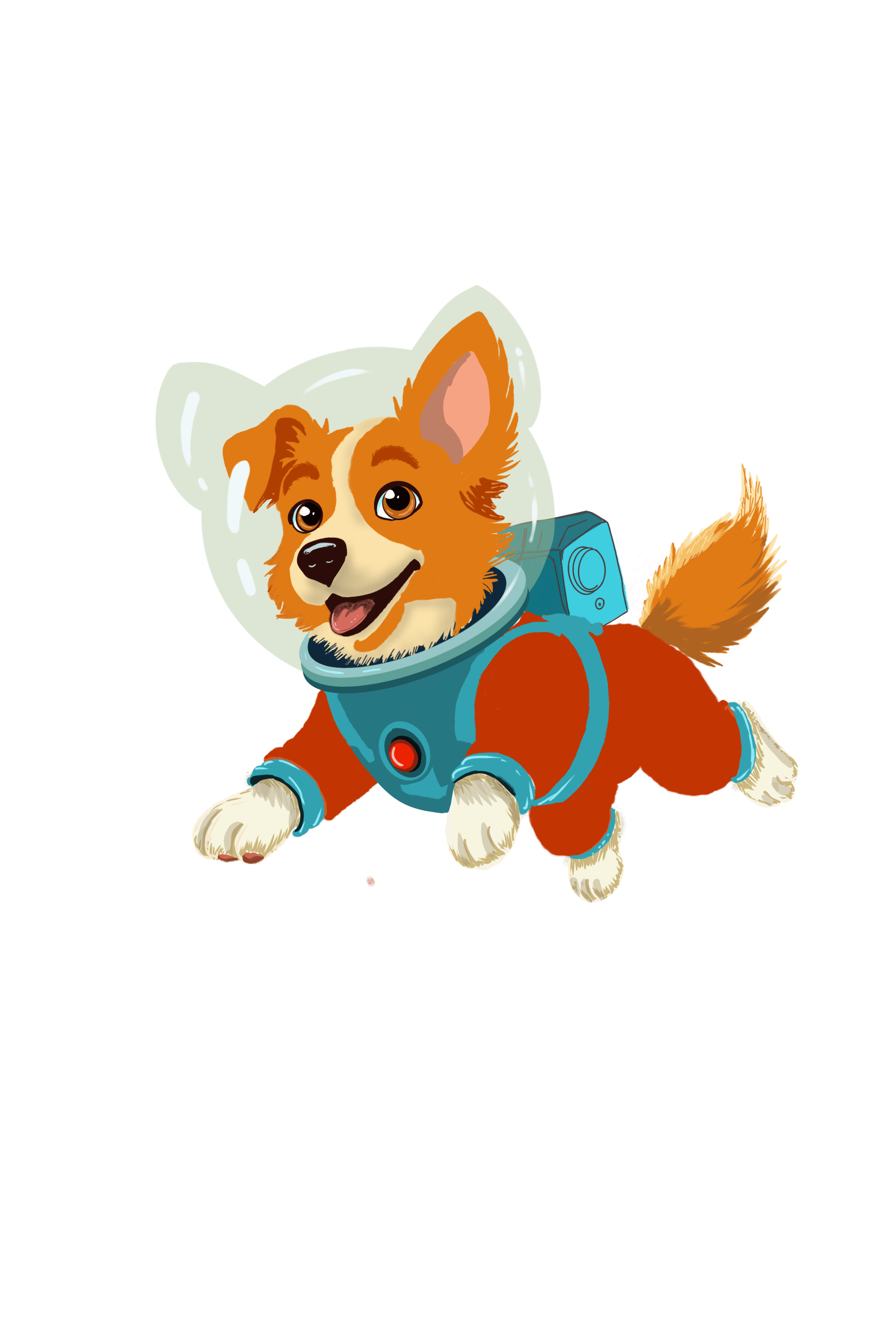 Ретро иллюстрация.Бренд- персонаж Пёс Фантик — Изображение №2 — Брендинг, Иллюстрация на Dprofile