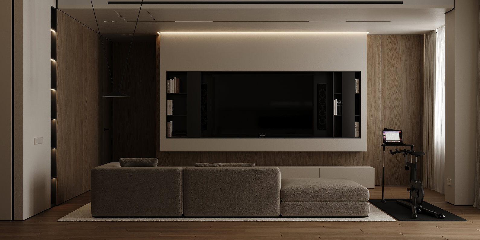 Дизайн-проект квартиры на Тухачевского — Изображение №8 — 3D, Архитектура на Dprofile