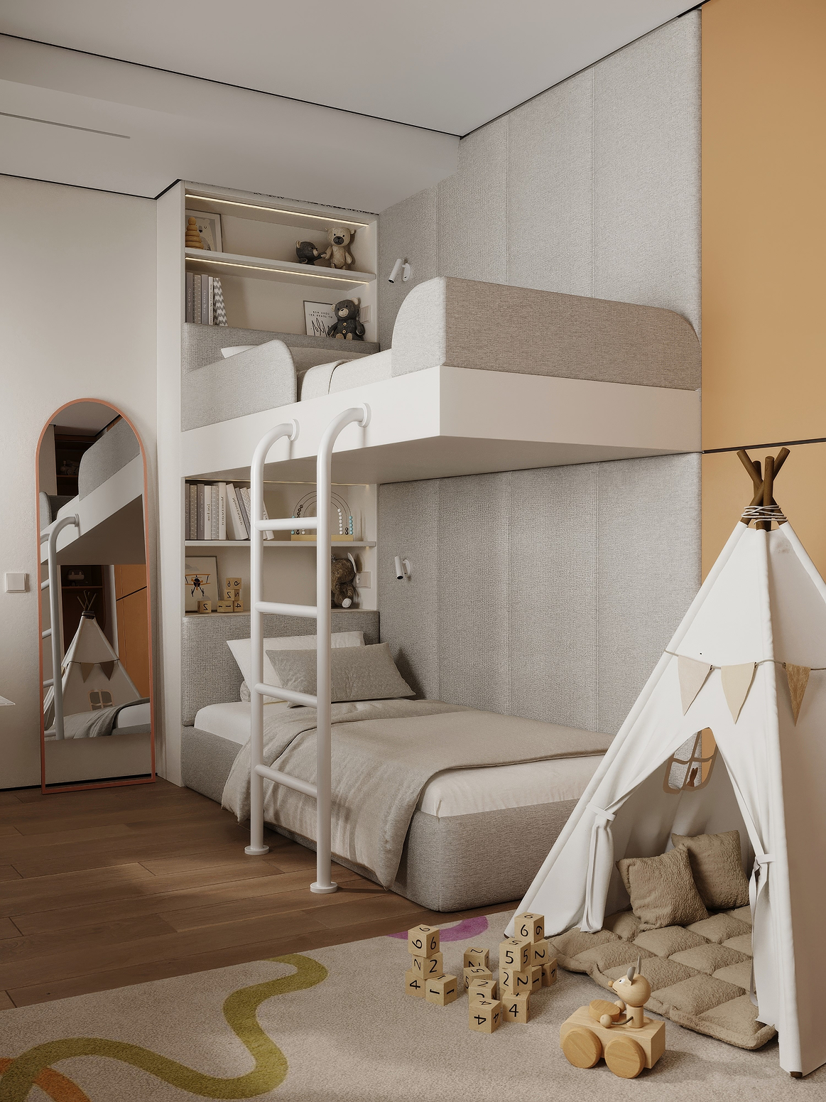 Дизайн-проект квартиры на Тухачевского — Изображение №17 — 3D, Архитектура на Dprofile