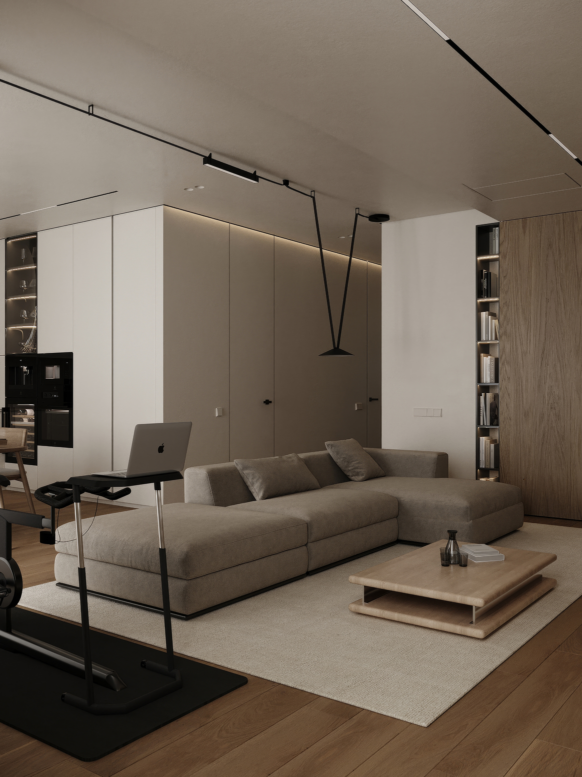 Дизайн-проект квартиры на Тухачевского — Изображение №6 — 3D, Архитектура на Dprofile