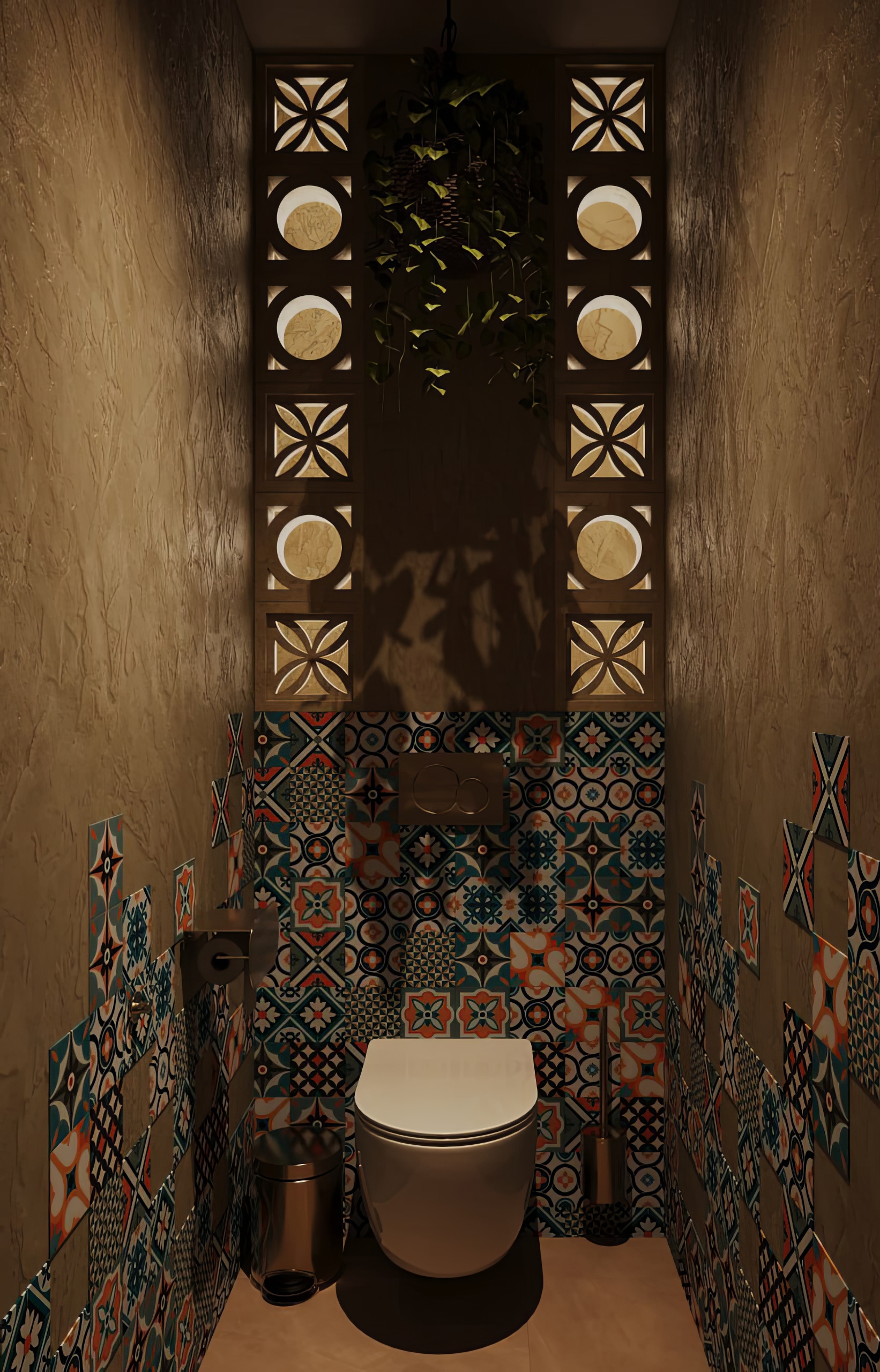 By Bazar | Бистро по-узбекски | Интерьер — Изображение №14 — 3D, Архитектура на Dprofile