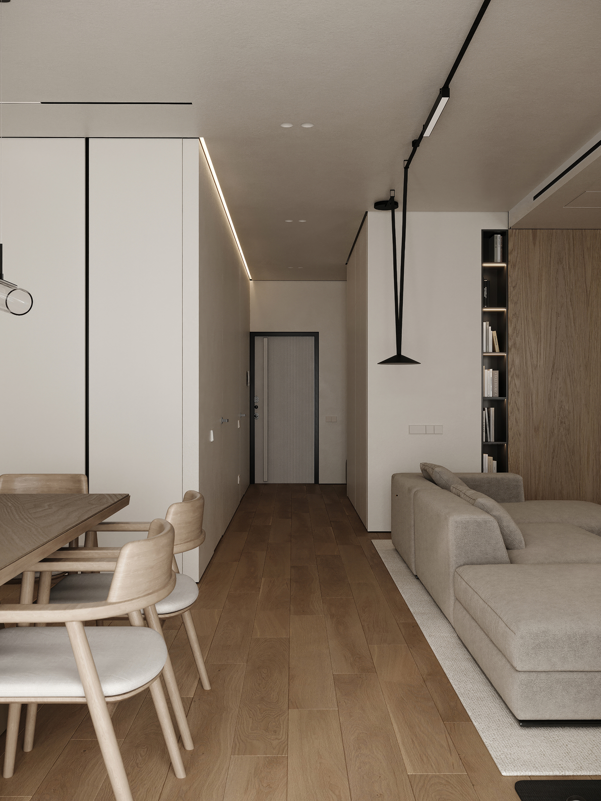 Дизайн-проект квартиры на Тухачевского — Изображение №7 — 3D, Архитектура на Dprofile