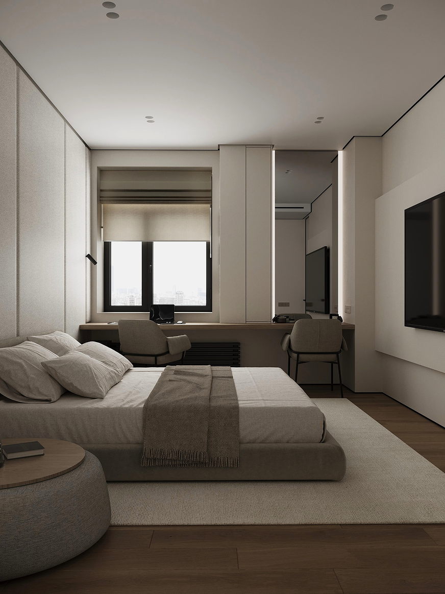 Дизайн-проект квартиры на Тухачевского — Изображение №12 — 3D, Архитектура на Dprofile