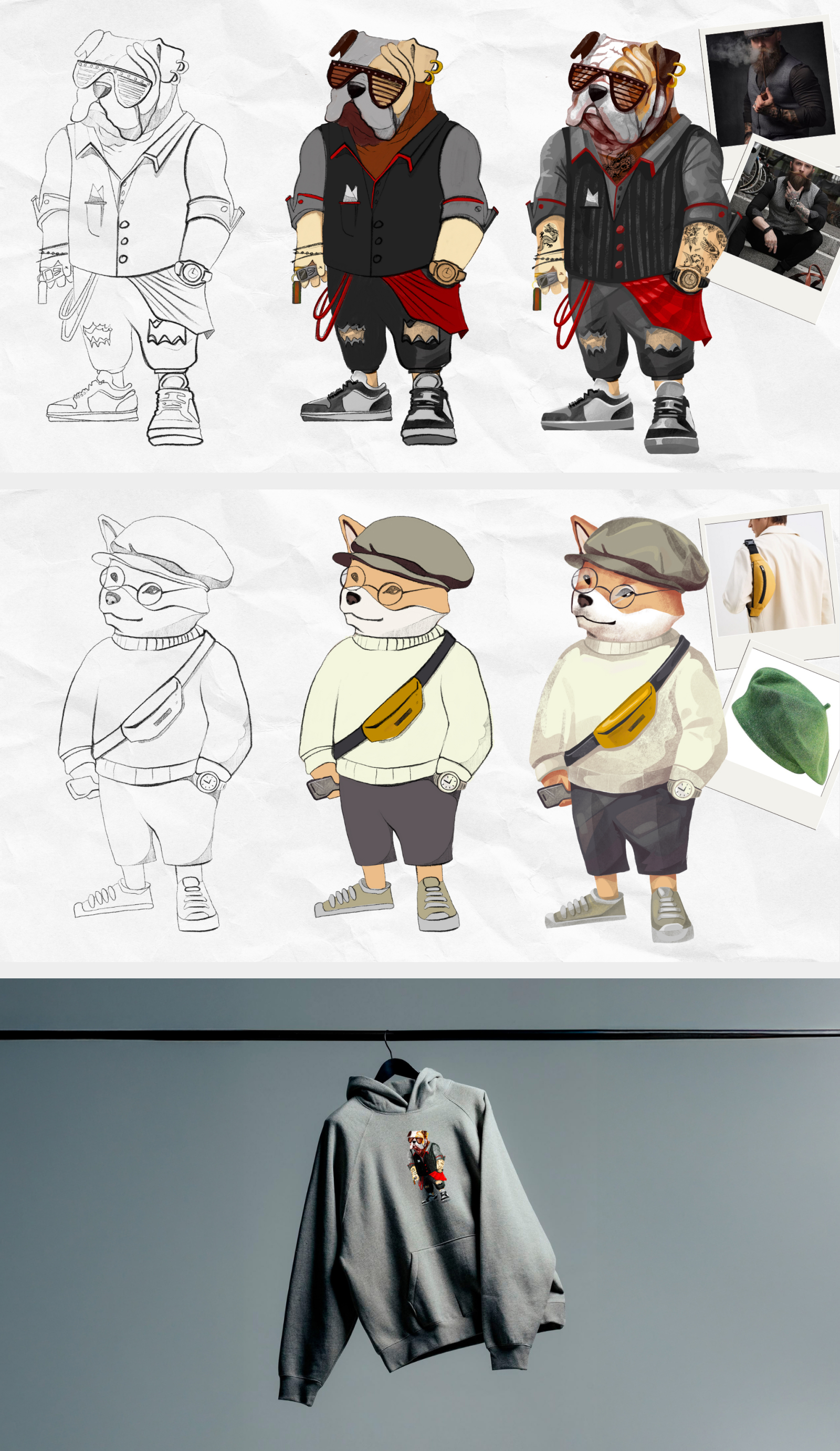 Fashion Dogs — Изображение №3 — Брендинг, Иллюстрация на Dprofile