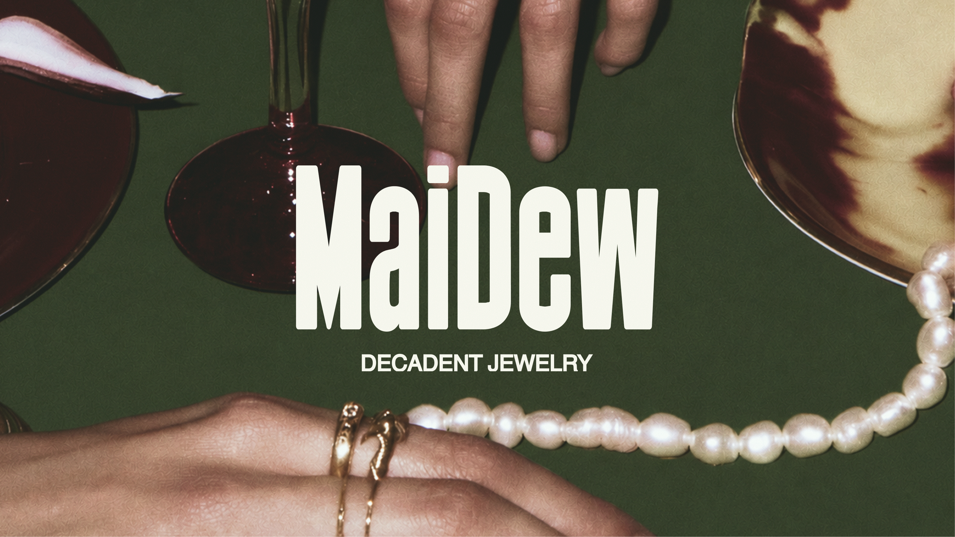 MaiDew | Decadent jewelry | Айдентика ювелирного бренда укр… — Изображение №1 — Брендинг, Нейро на Dprofile
