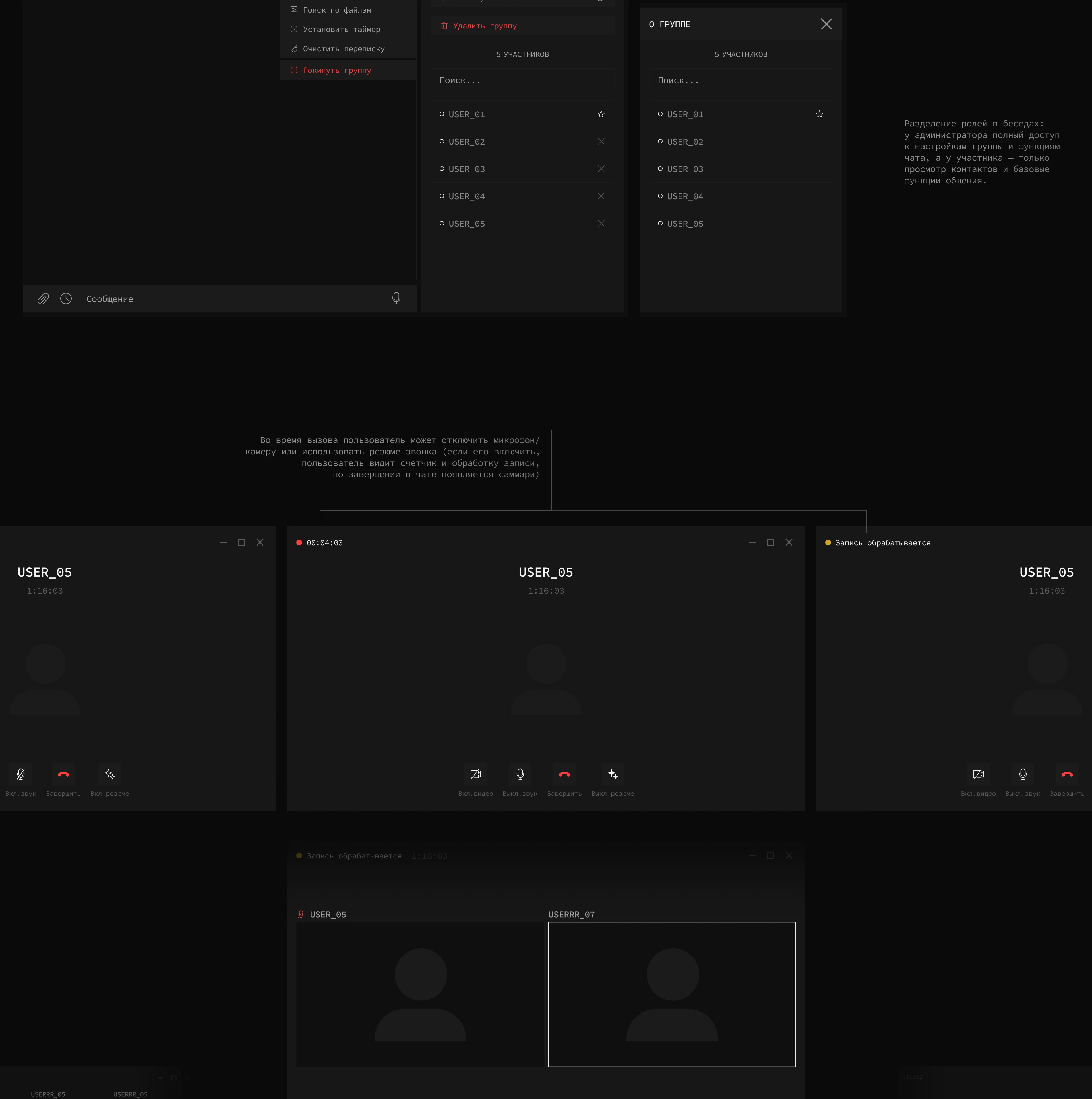 PHOTON | Secure Messenger — Изображение №18 — Интерфейсы на Dprofile