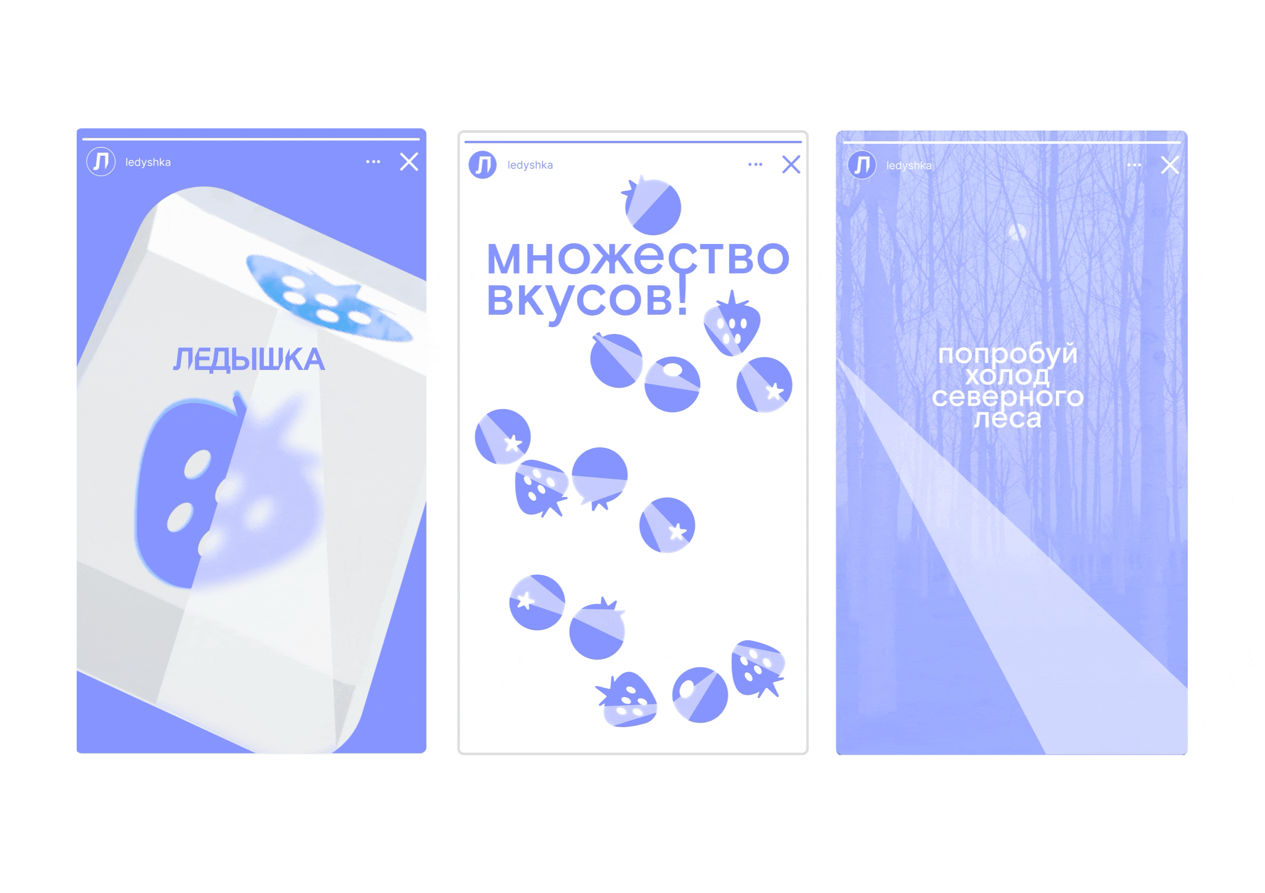 Ледышка — айдентика бренда леденцов — Изображение №17 — Брендинг на Dprofile