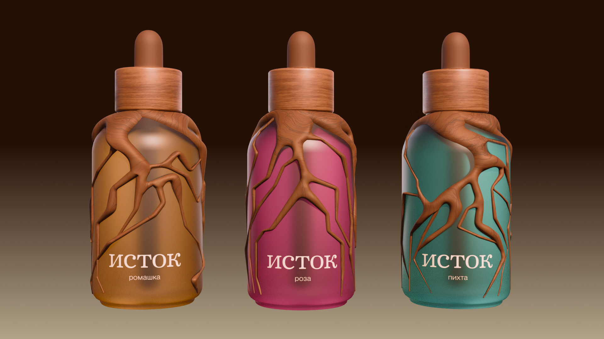 Исток — масло для тела — Изображение №1 — Брендинг, 3D на Dprofile