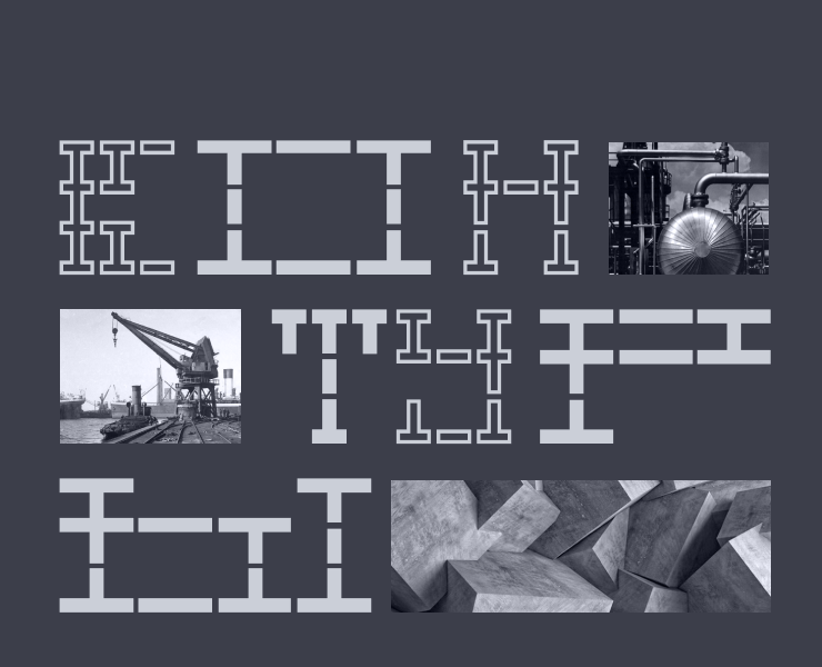 Контуры производства — Брендинг, Графика на Dprofile