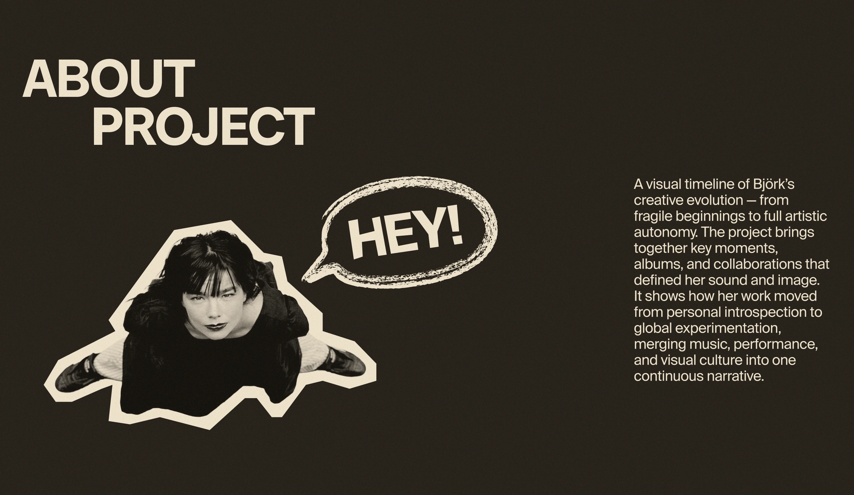 Björk | Longread — Изображение №2 — Интерфейсы на Dprofile