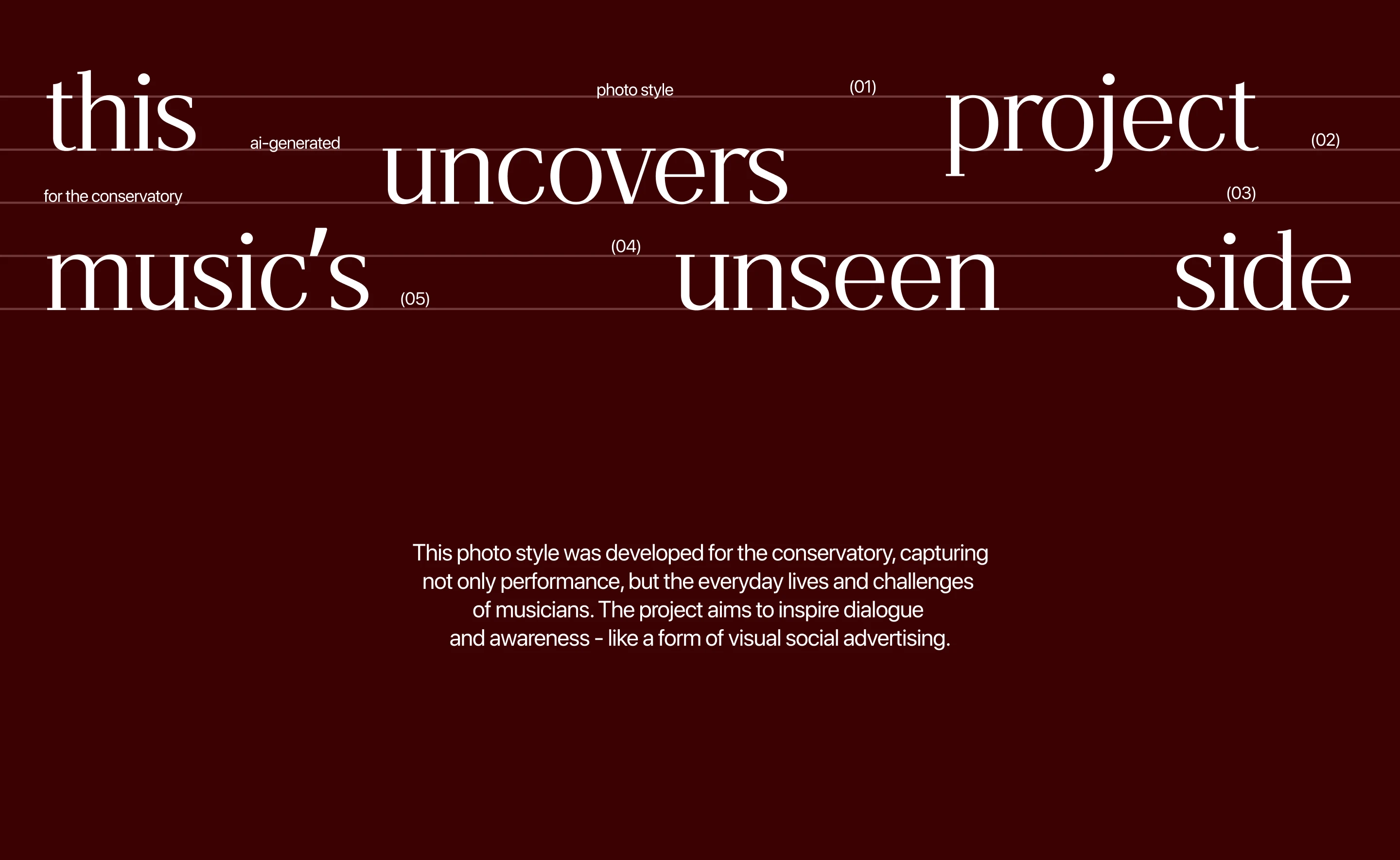 ИИ-фотостиль | Beyond the Spotlight — Изображение №2 — Графика, Маркетинг на Dprofile
