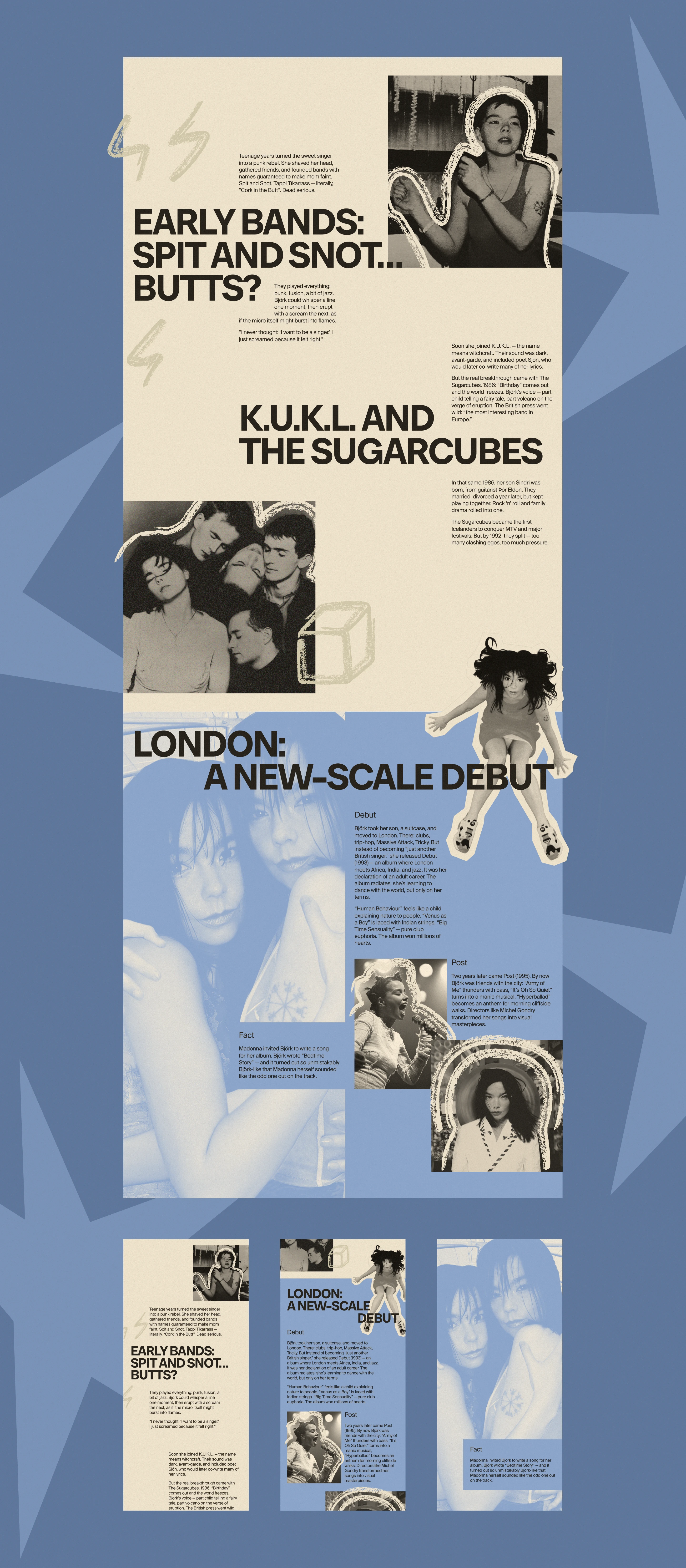 Björk | Longread — Изображение №6 — Интерфейсы на Dprofile