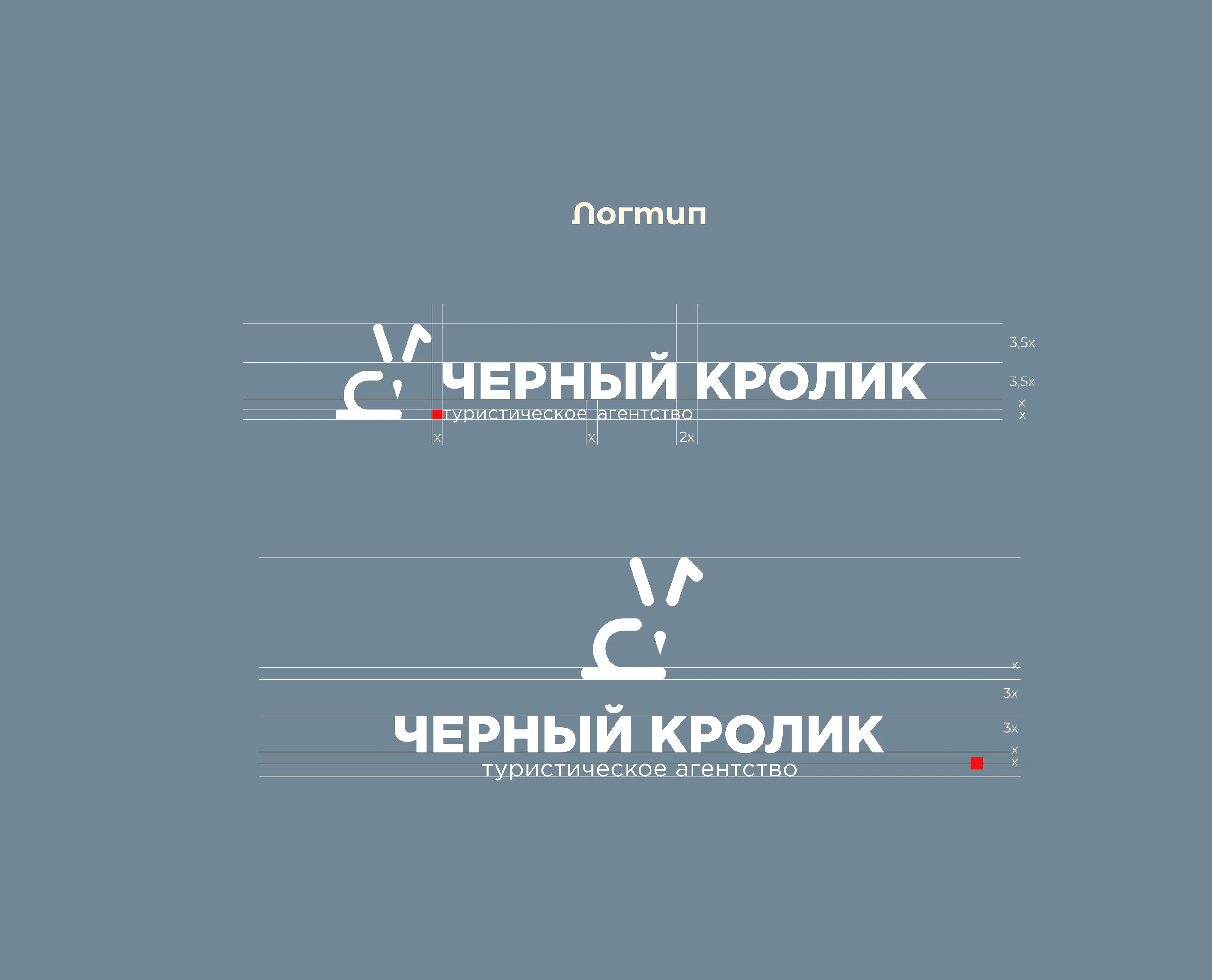 Логотип для туристического агентства "Черный кролик" — Изображение №9 — Брендинг на Dprofile