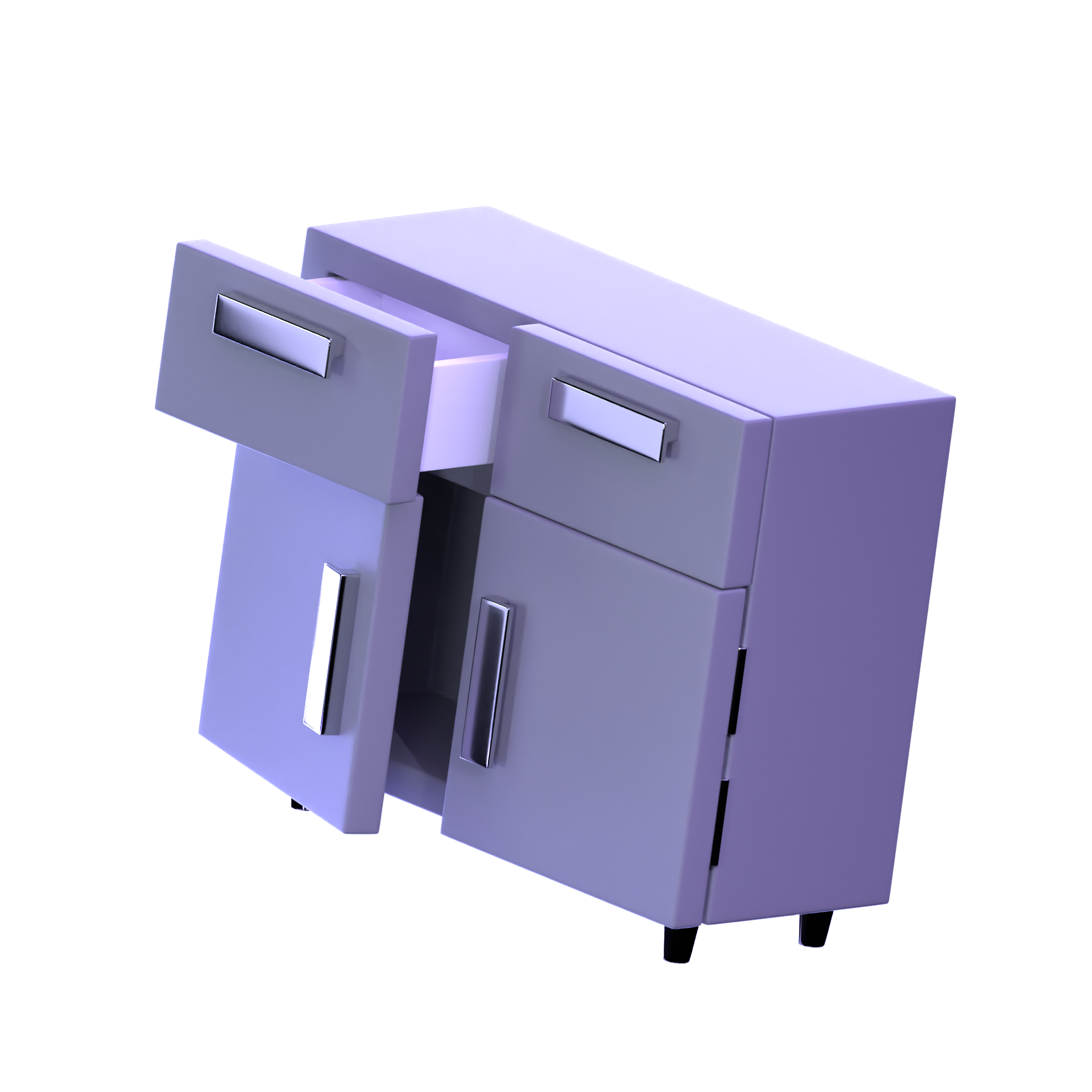 ISOMETRIC ROOM стилизованная творческая мастерская — Изображение №12 — Иллюстрация, 3D на Dprofile