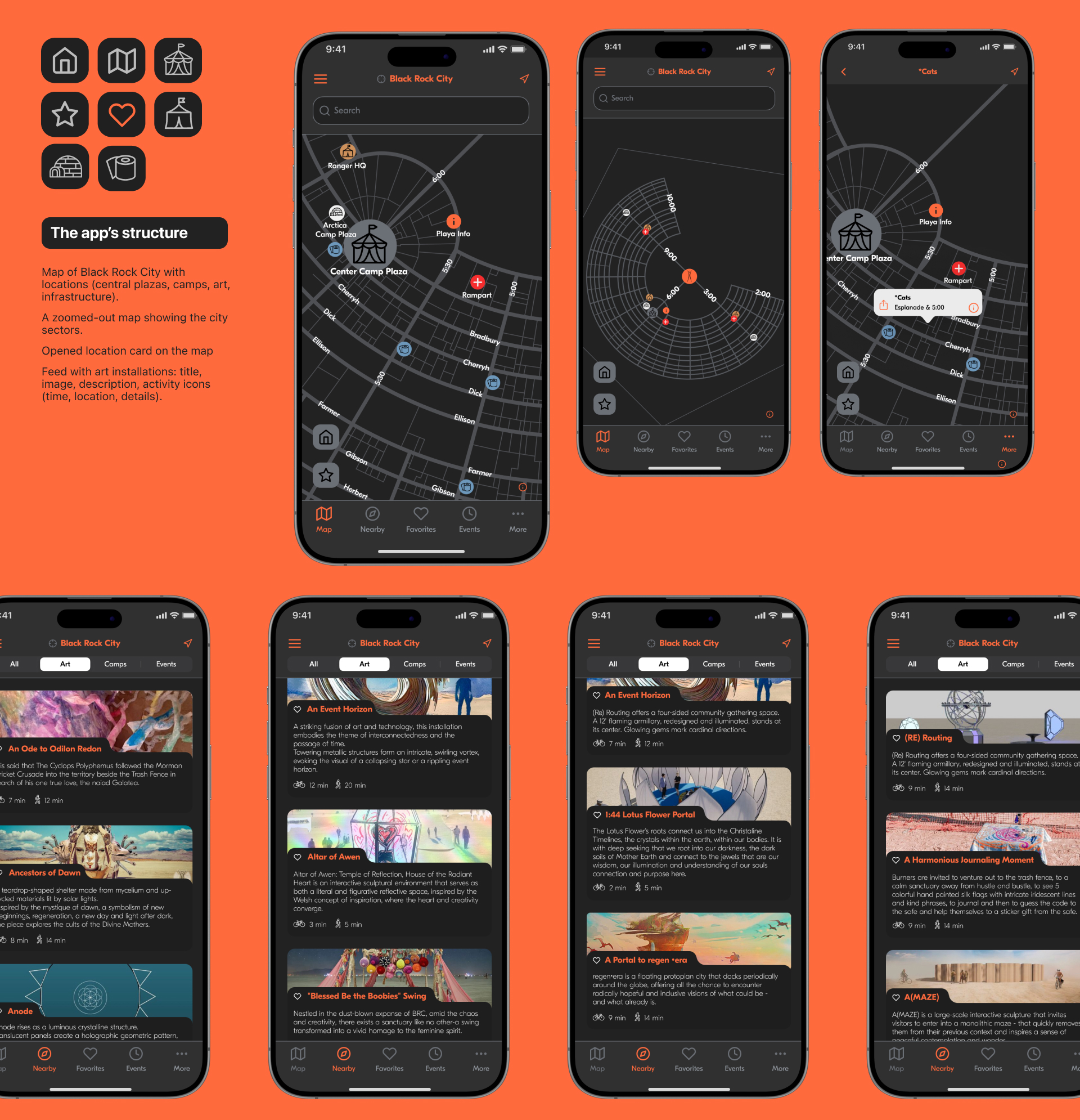 Burning man / Site + App — Изображение №4 — Интерфейсы на Dprofile