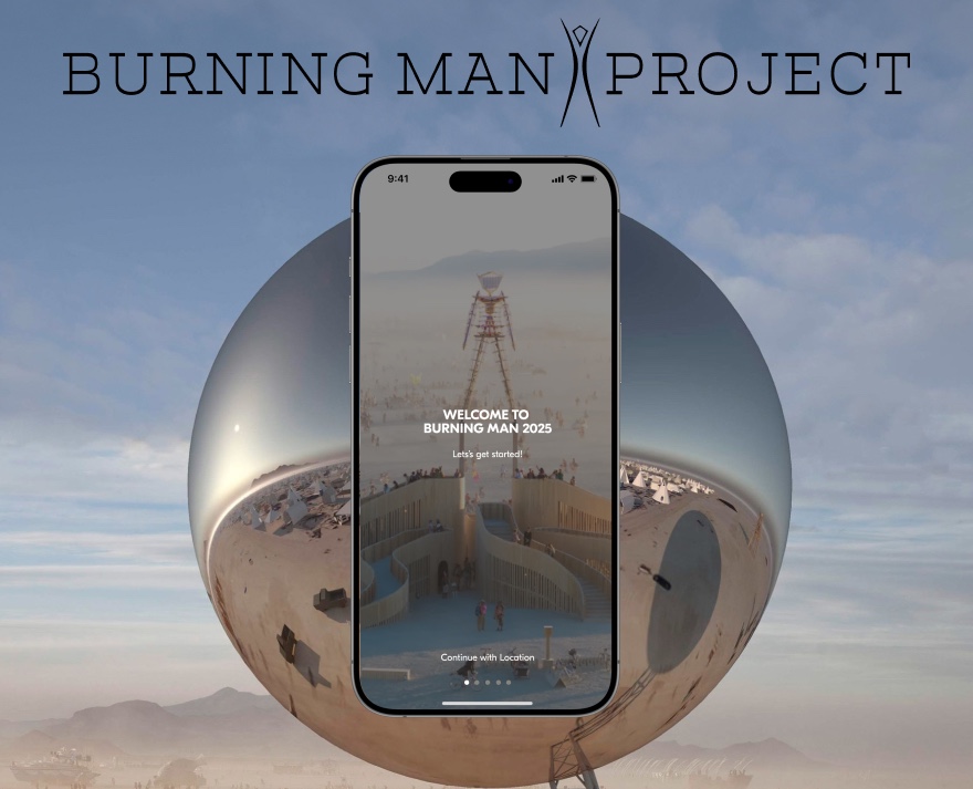 Burning man / Site + App — Интерфейсы на Dprofile