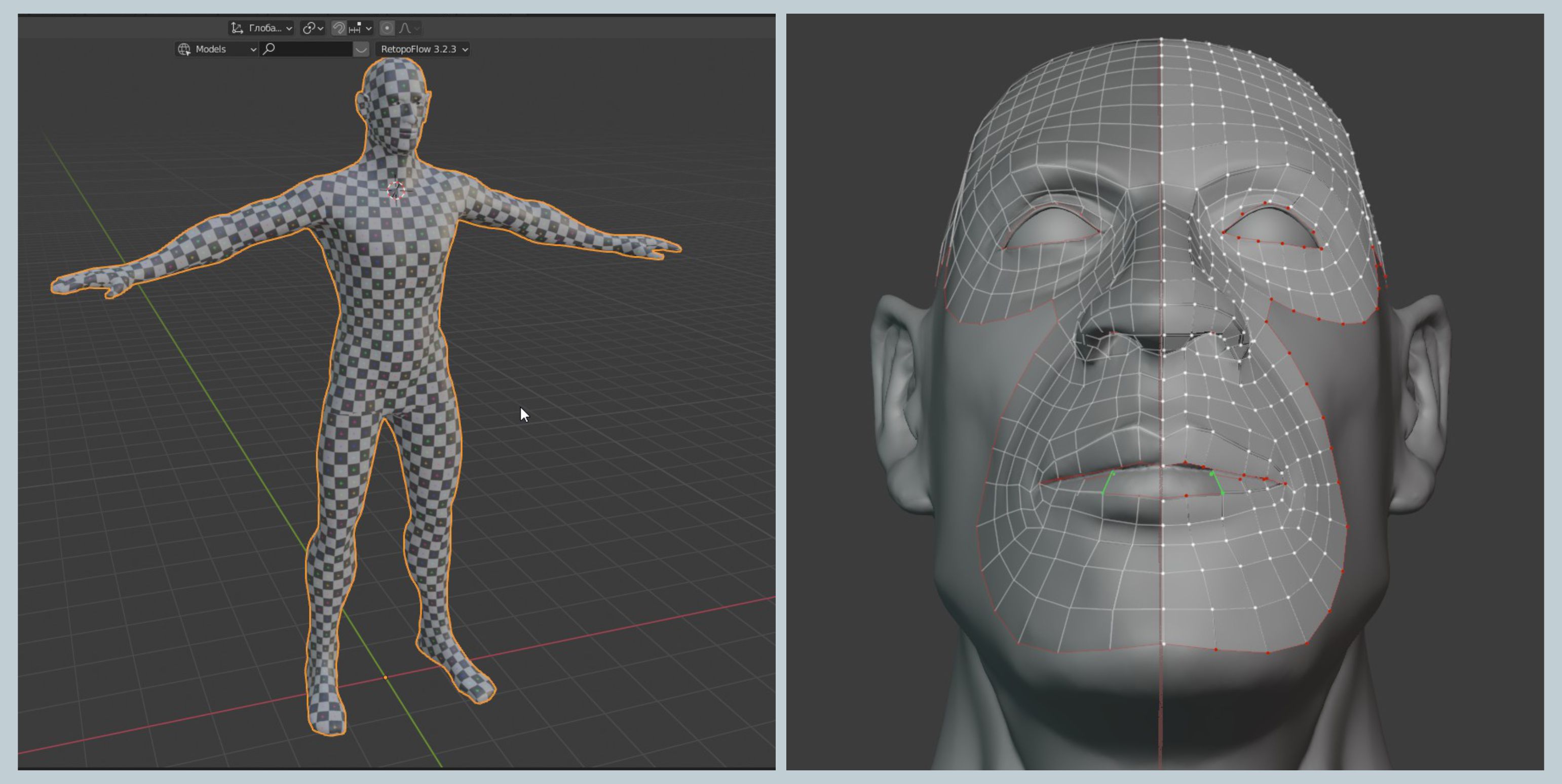 этапы создания игрового персонажа — Изображение №3 — Иллюстрация, 3D на Dprofile