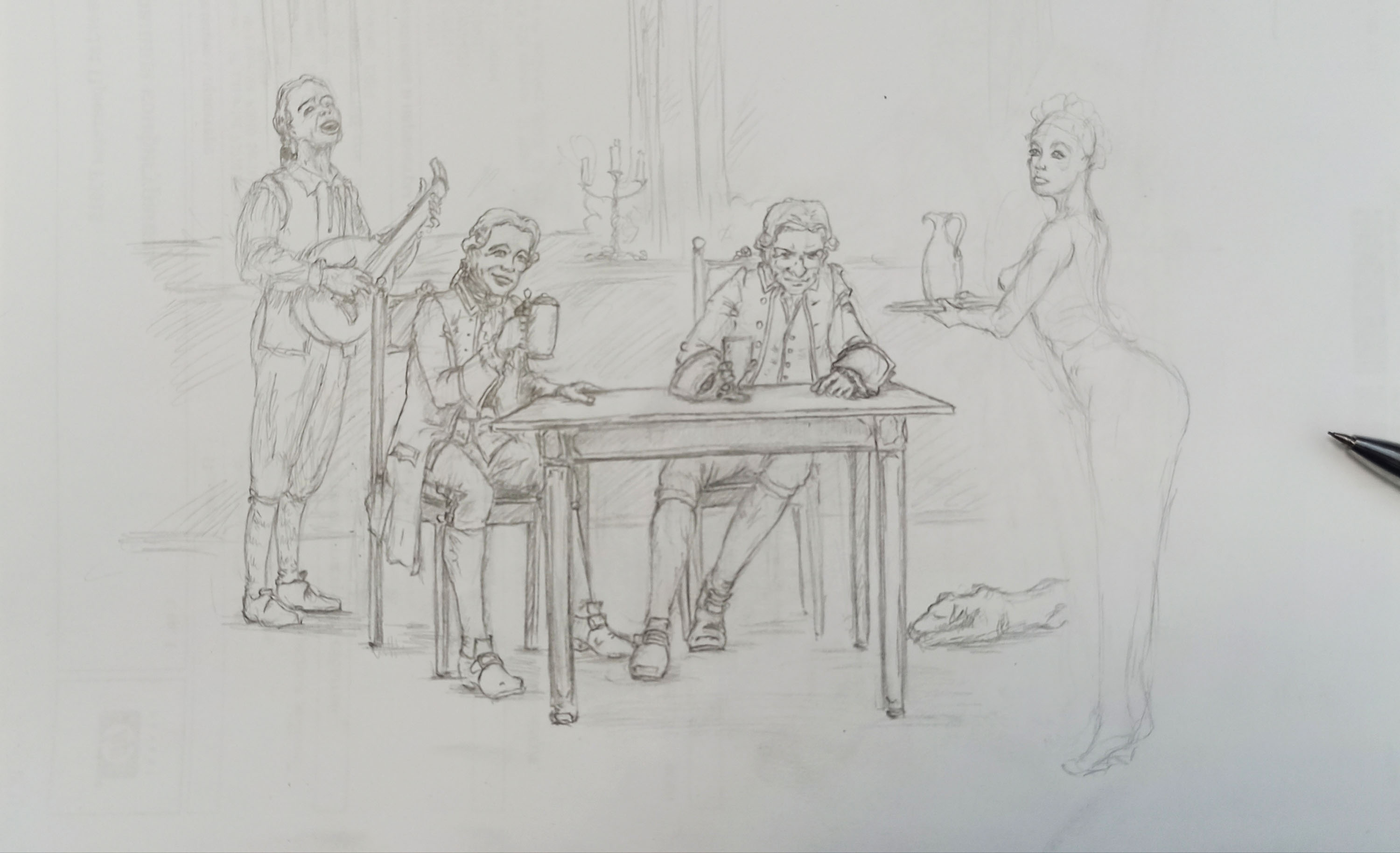 Скетч — Изображение №6 — Иллюстрация, Графика на Dprofile