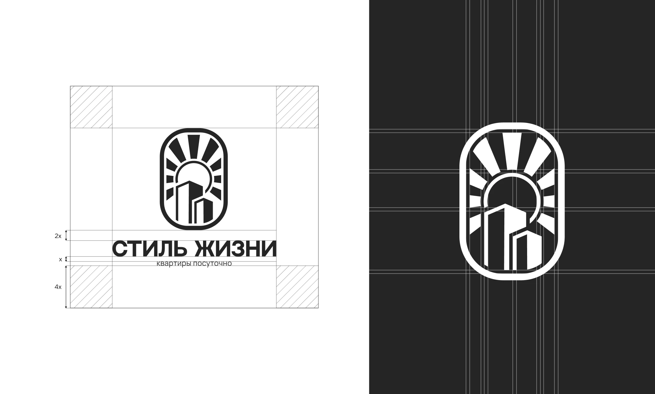Дизайн логотипа для бизнеса по аренде квартир — Изображение №7 — Брендинг, Графика на Dprofile