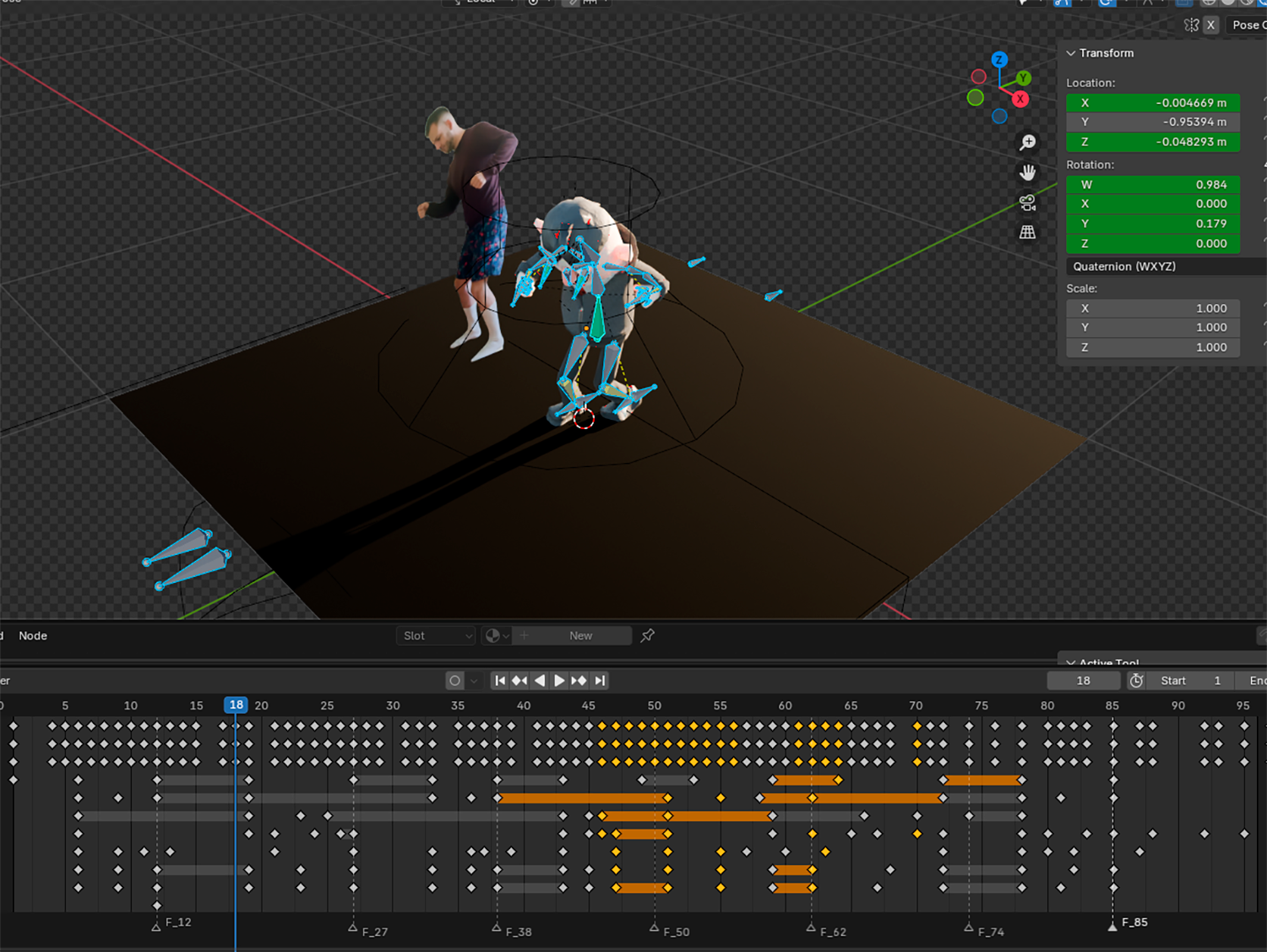 Моя часть в Хеллоуинской Коллабе 2025 — Изображение №12 — Анимация на Dprofile