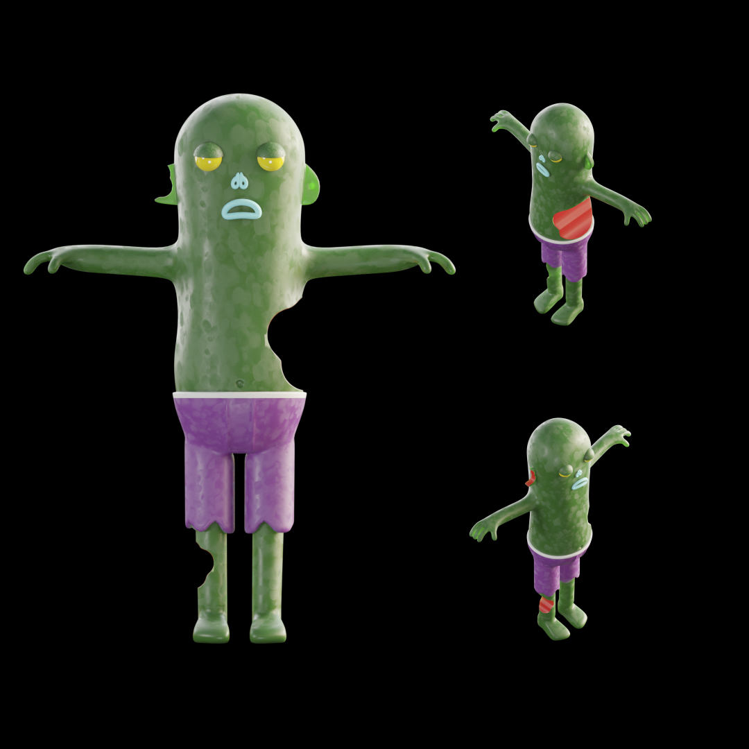 Моя часть в Хеллоуинской Коллабе 2025 — Изображение №4 — Анимация на Dprofile