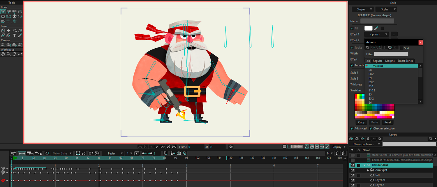 Моя часть в Новогодней Коллабе 2025 — Изображение №11 — Анимация на Dprofile