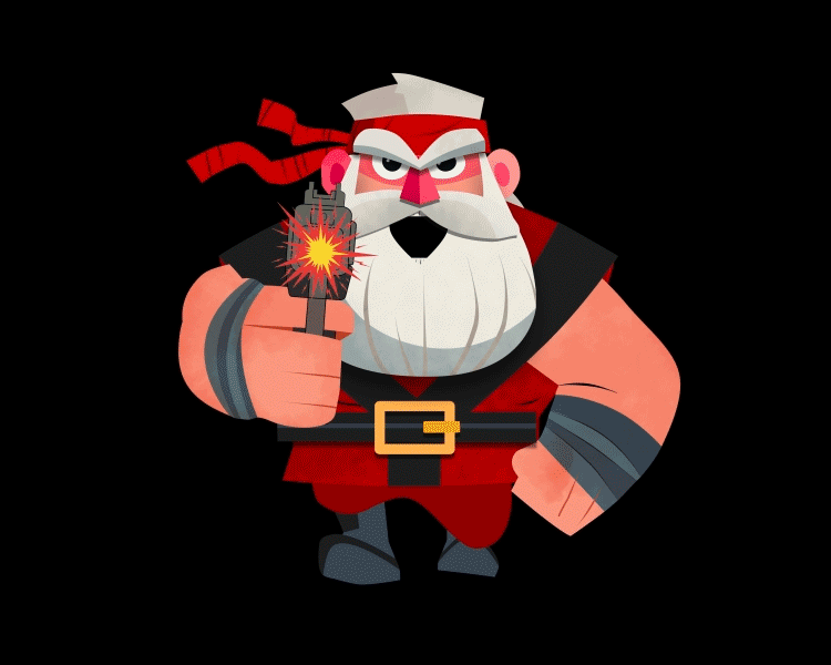 Моя часть в Новогодней Коллабе 2025 — Изображение №12 — Анимация на Dprofile