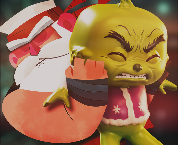 Моя часть в Новогодней Коллабе 2025 на Dprofile