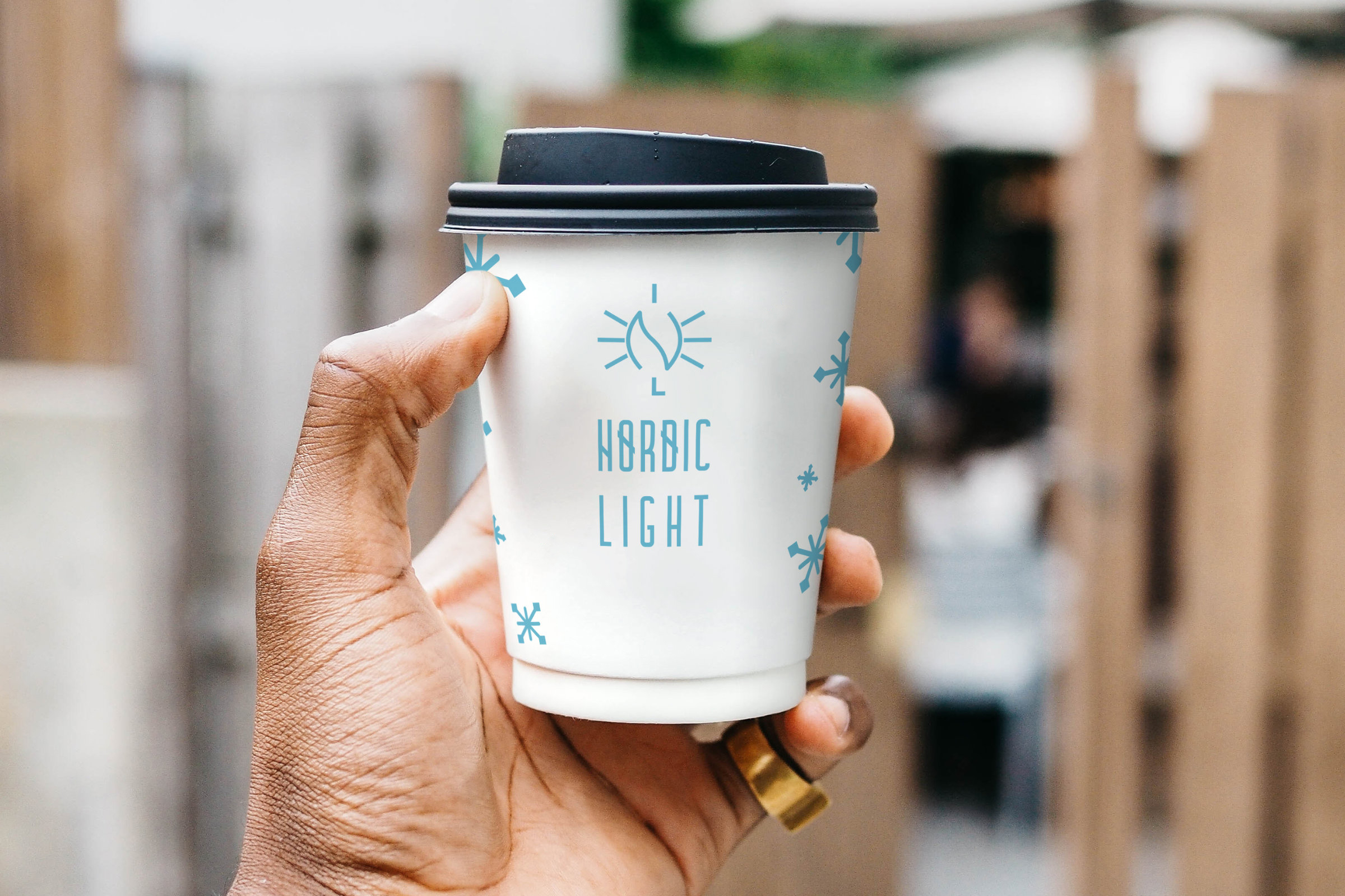 Брендинг кофейни "Nordic light" — Изображение №12 — Брендинг, Графика на Dprofile