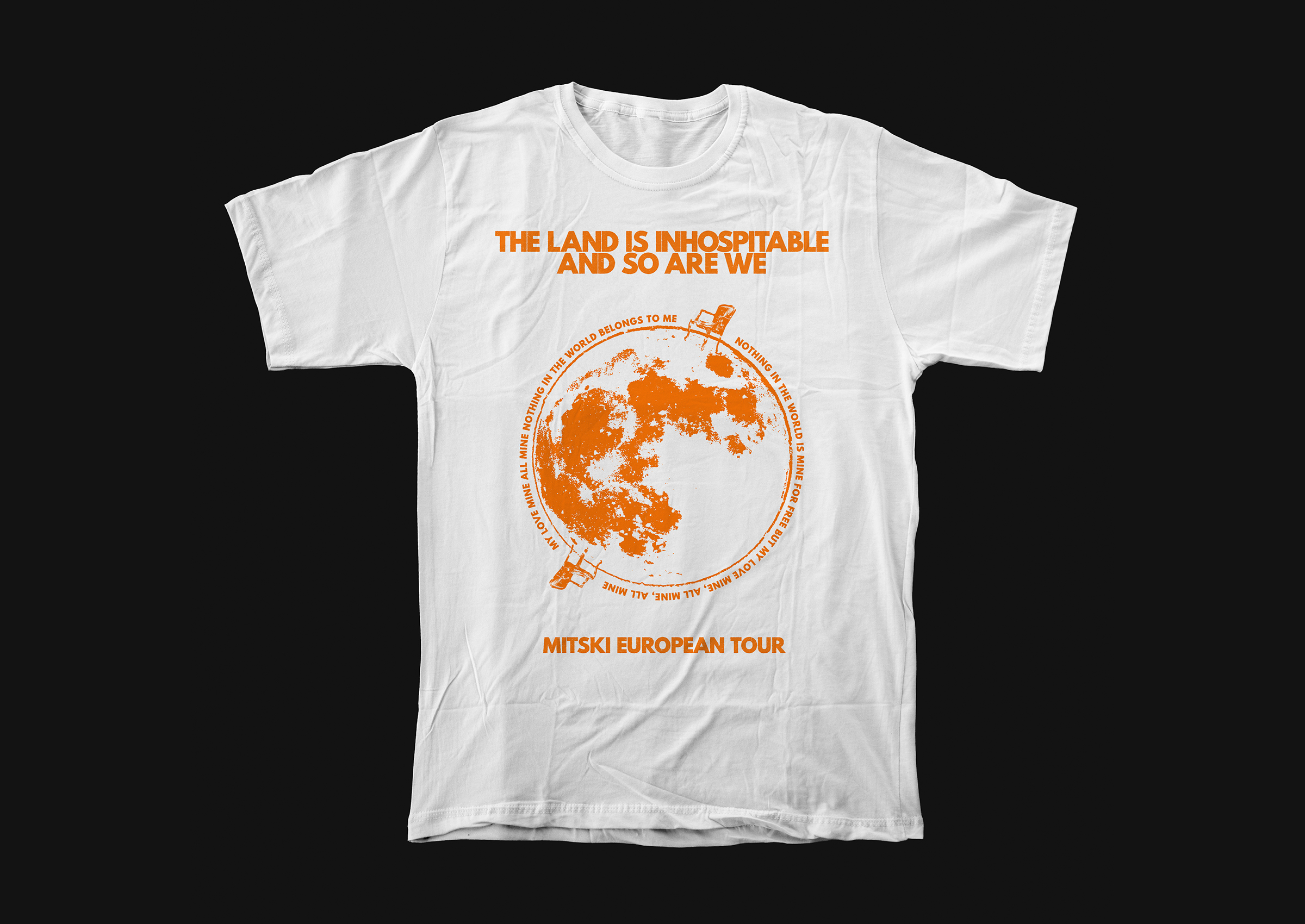 MITSKI THE LAND IS INHOSPITABLE AND SO ARE WE MERCH — Изображение №3 — Брендинг на Dprofile