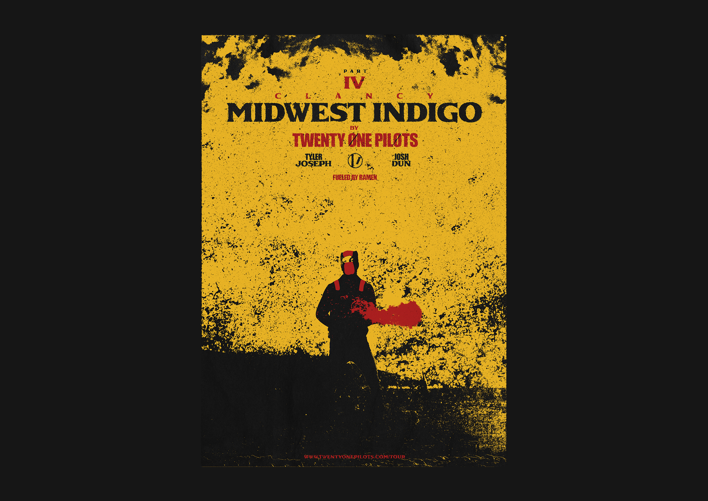 TWENTY ONE PILOTS CLANCY TOUR POSTERS — Изображение №3 — Брендинг, Графика на Dprofile