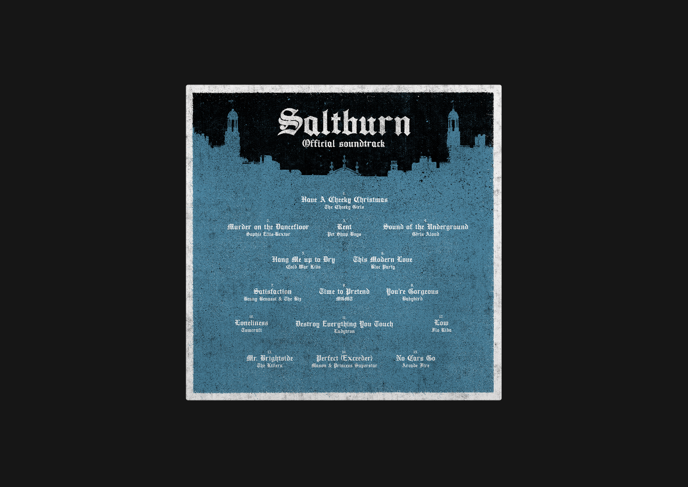 SALTBURN PROMO MATERIALS AND PLAYLIST — Изображение №2 — Брендинг, Графика на Dprofile