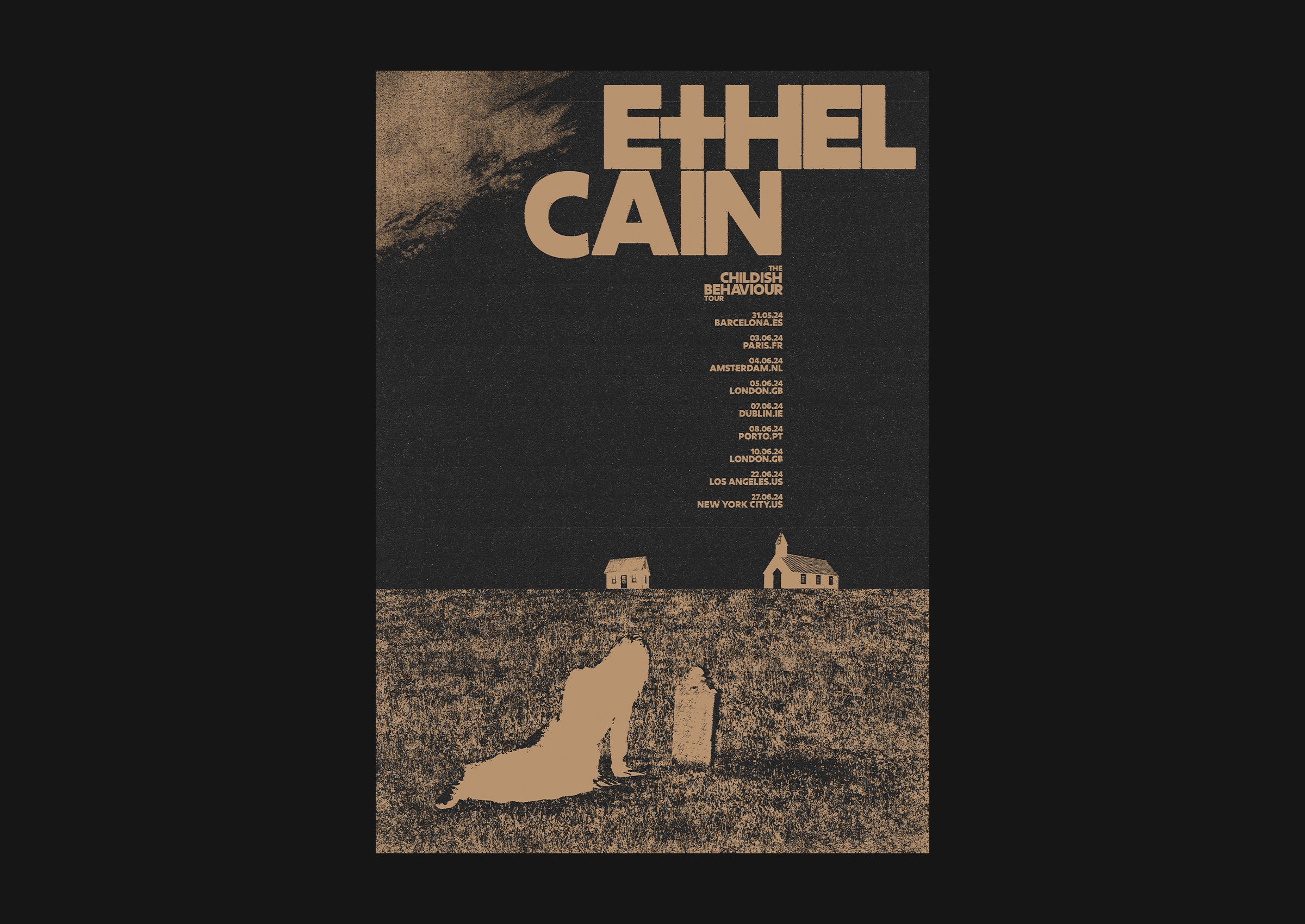 ETHEL CAIN THE CHILDISH BEHAVIOUR TOUR PROMO — Изображение №3 — Брендинг, Графика на Dprofile