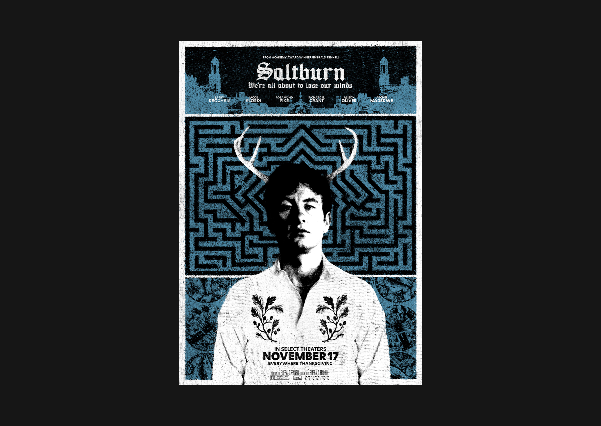 SALTBURN PROMO MATERIALS AND PLAYLIST — Изображение №3 — Брендинг, Графика на Dprofile