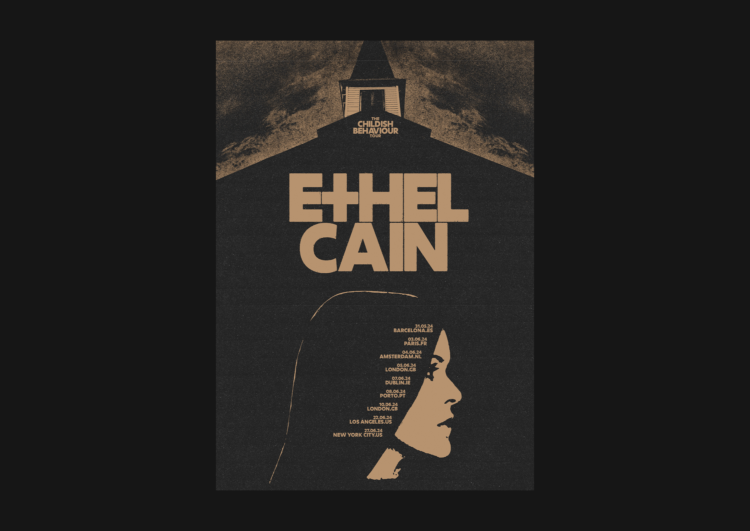 ETHEL CAIN THE CHILDISH BEHAVIOUR TOUR PROMO — Изображение №2 — Брендинг, Графика на Dprofile