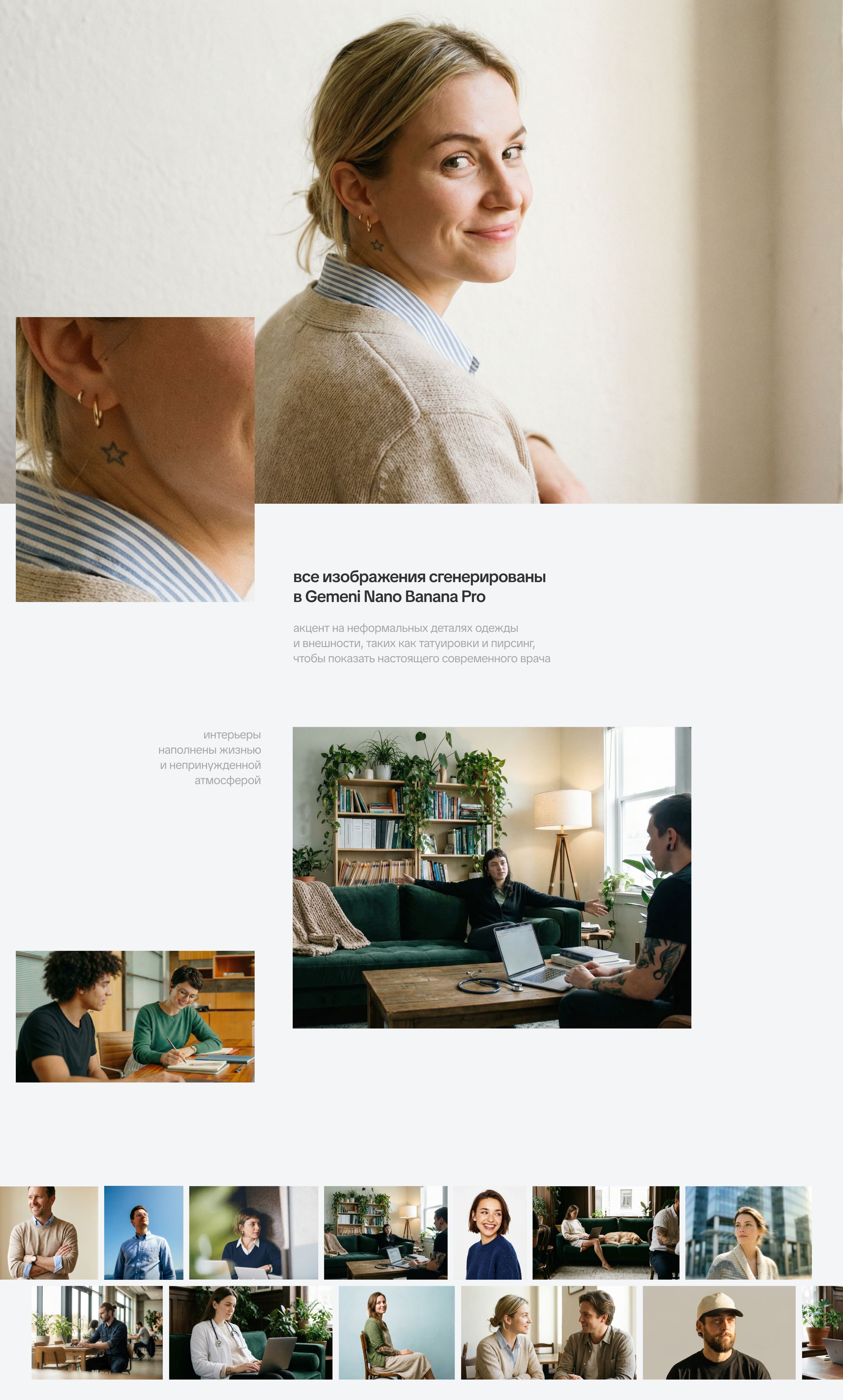 praxium* — брендинг современной клиники — Изображение №14 — Брендинг на Dprofile